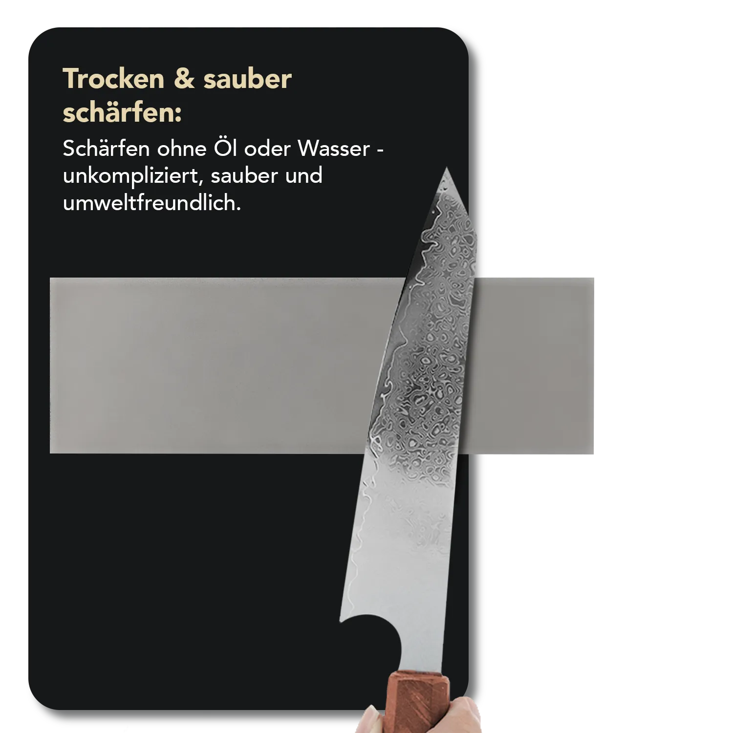 Dia-Sharp® Diamant Schleifstein 6" Fein, D6F