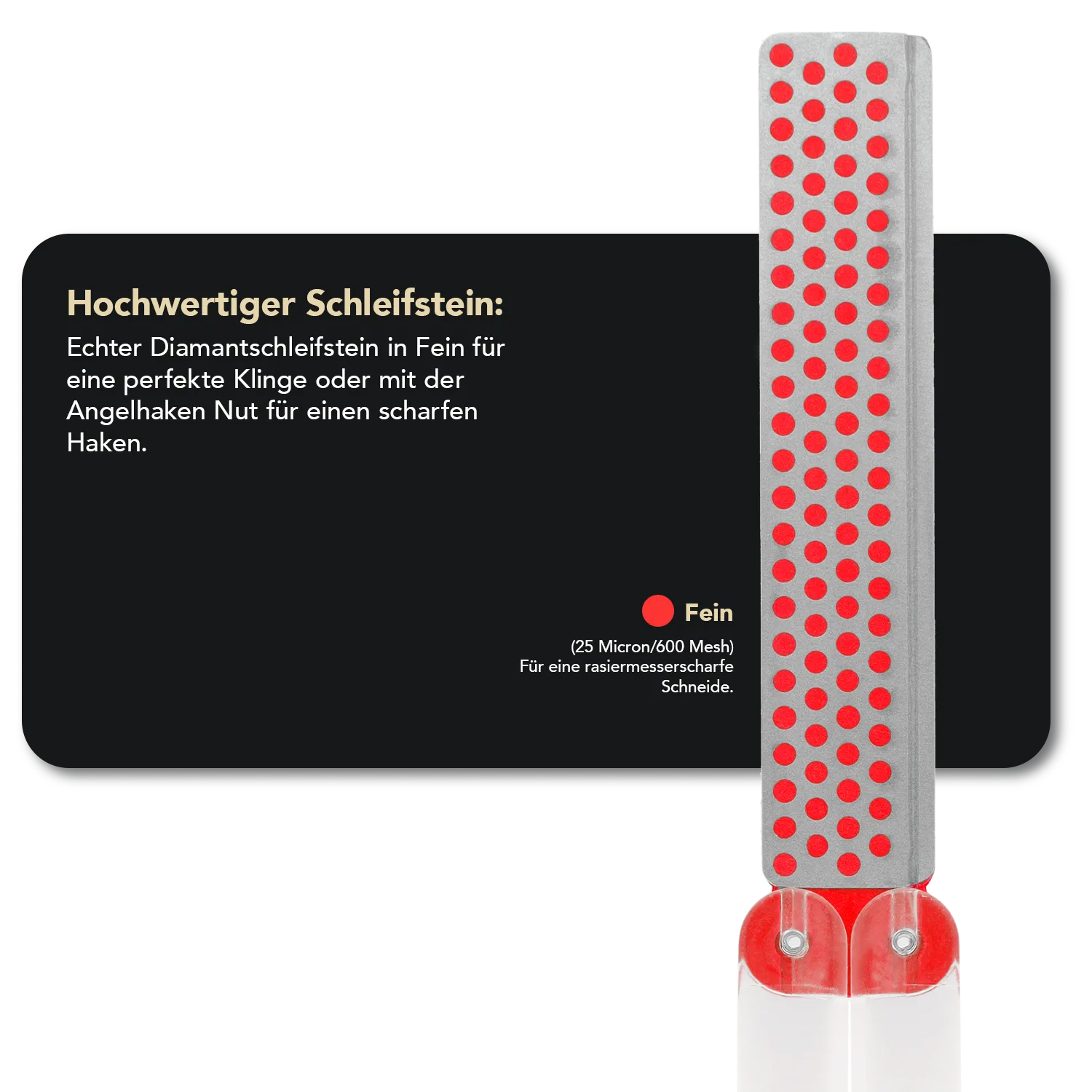 Angler Diafold® Diamant Taschenschleifstein Fein, FFHWF Angler Diafold® Diamant Taschenschleifstein Fein, FFHWF