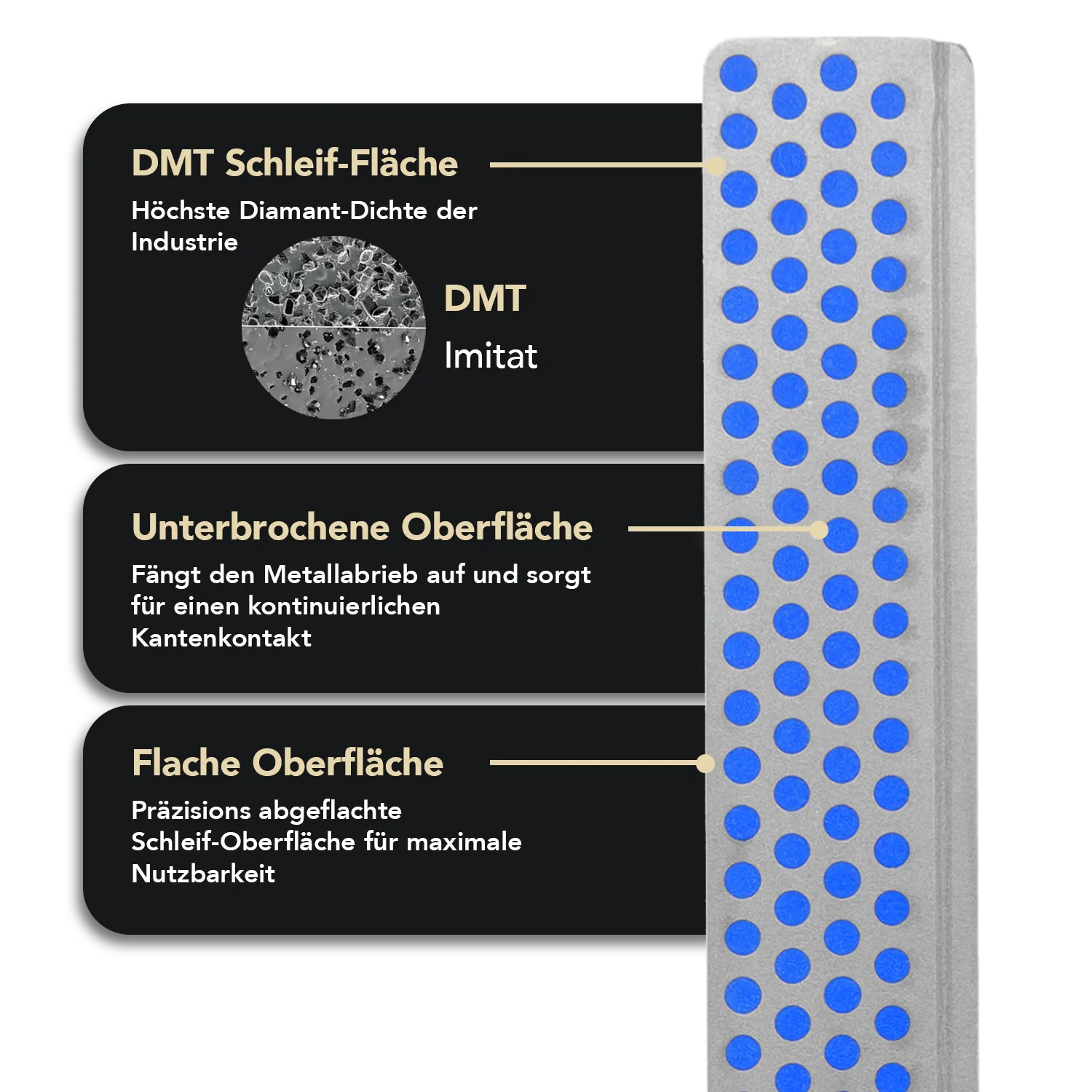 Angler Diafold® Diamant Taschenschleifstein Grob, FFHWC