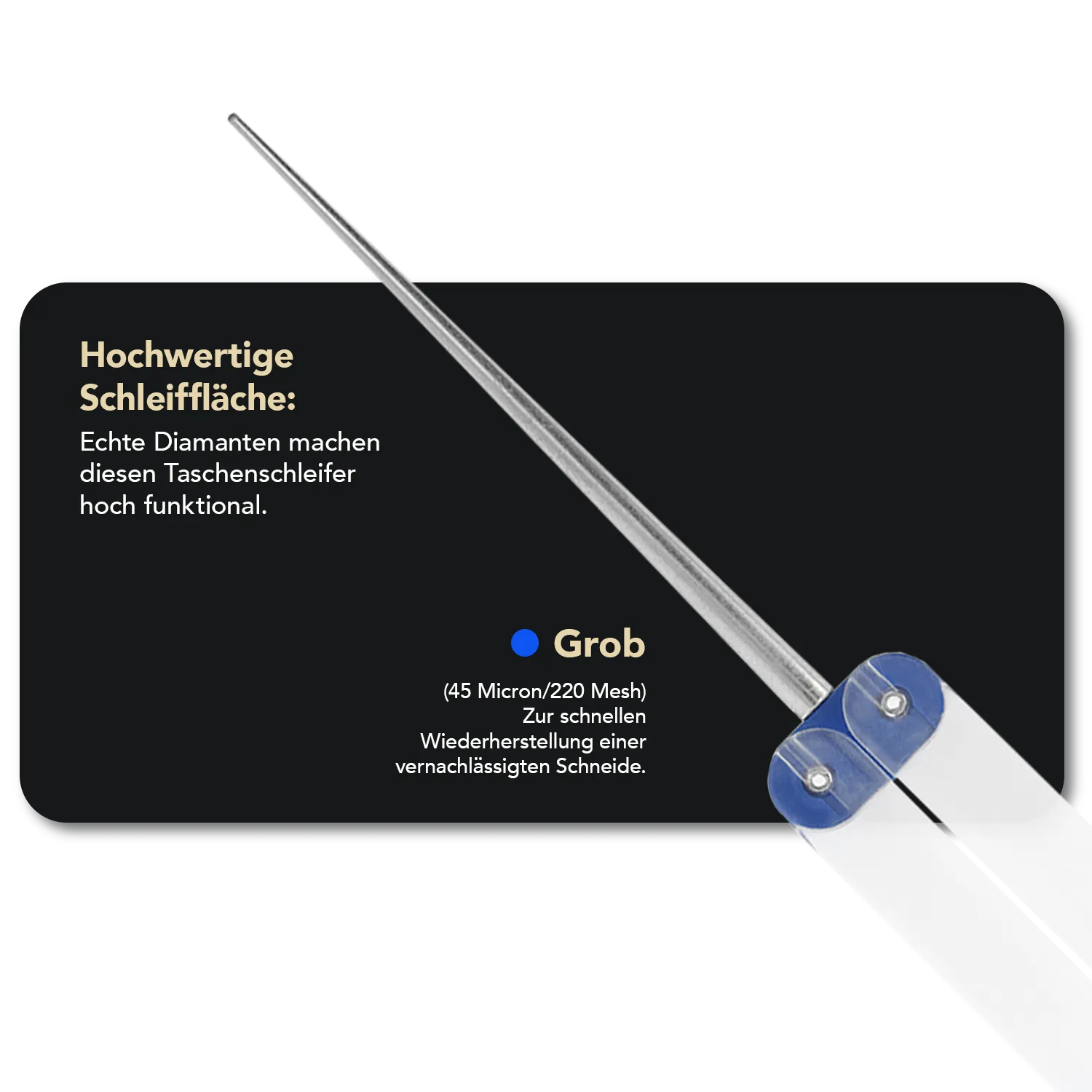 Diafold® Diamant Taschenschleifstab Grob, FSKC Diafold® Diamant Taschenschleifstab Grob, FSKC