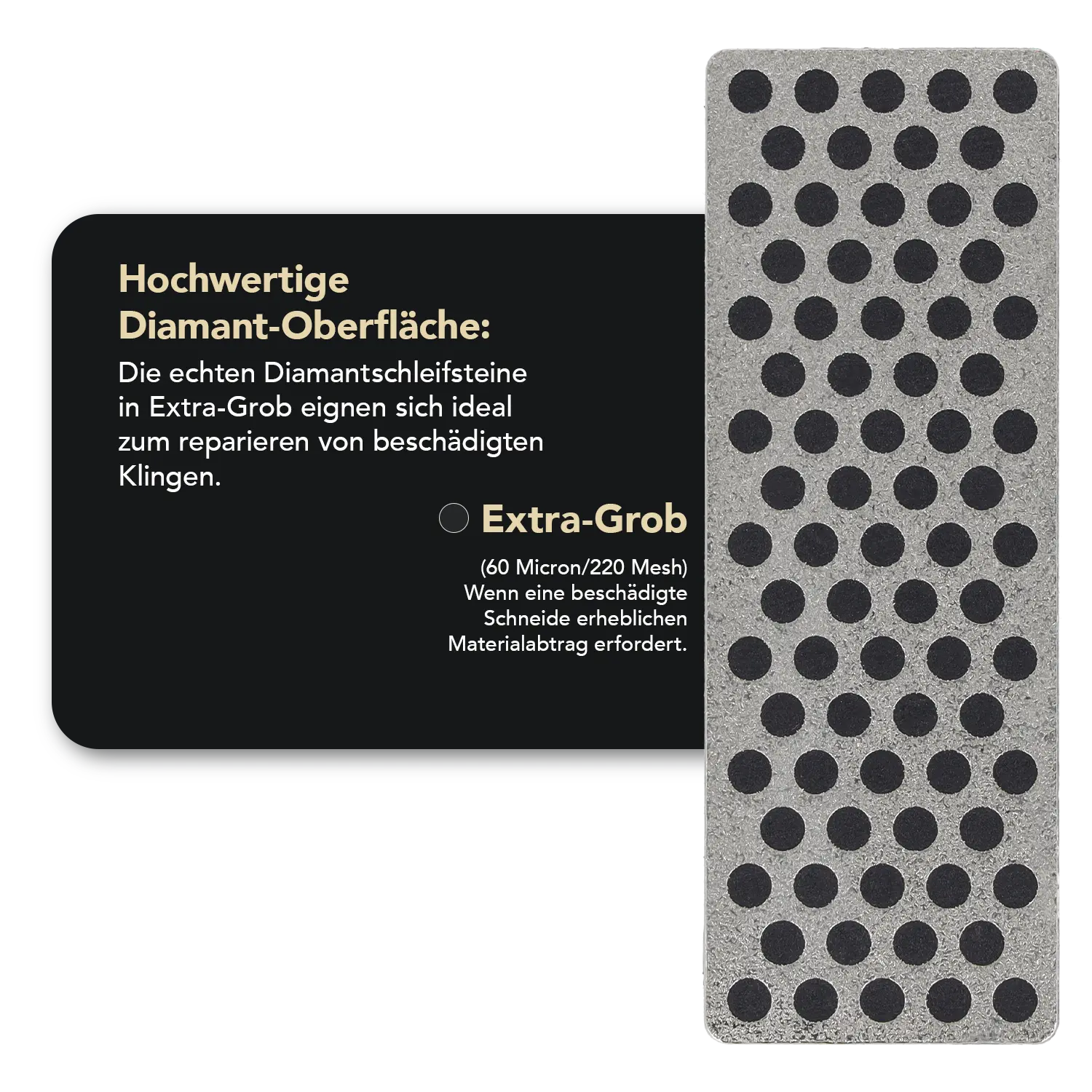 Simple Sharp Erweiterung Extragrob, 2 x Diamond Whetstone™ W7X