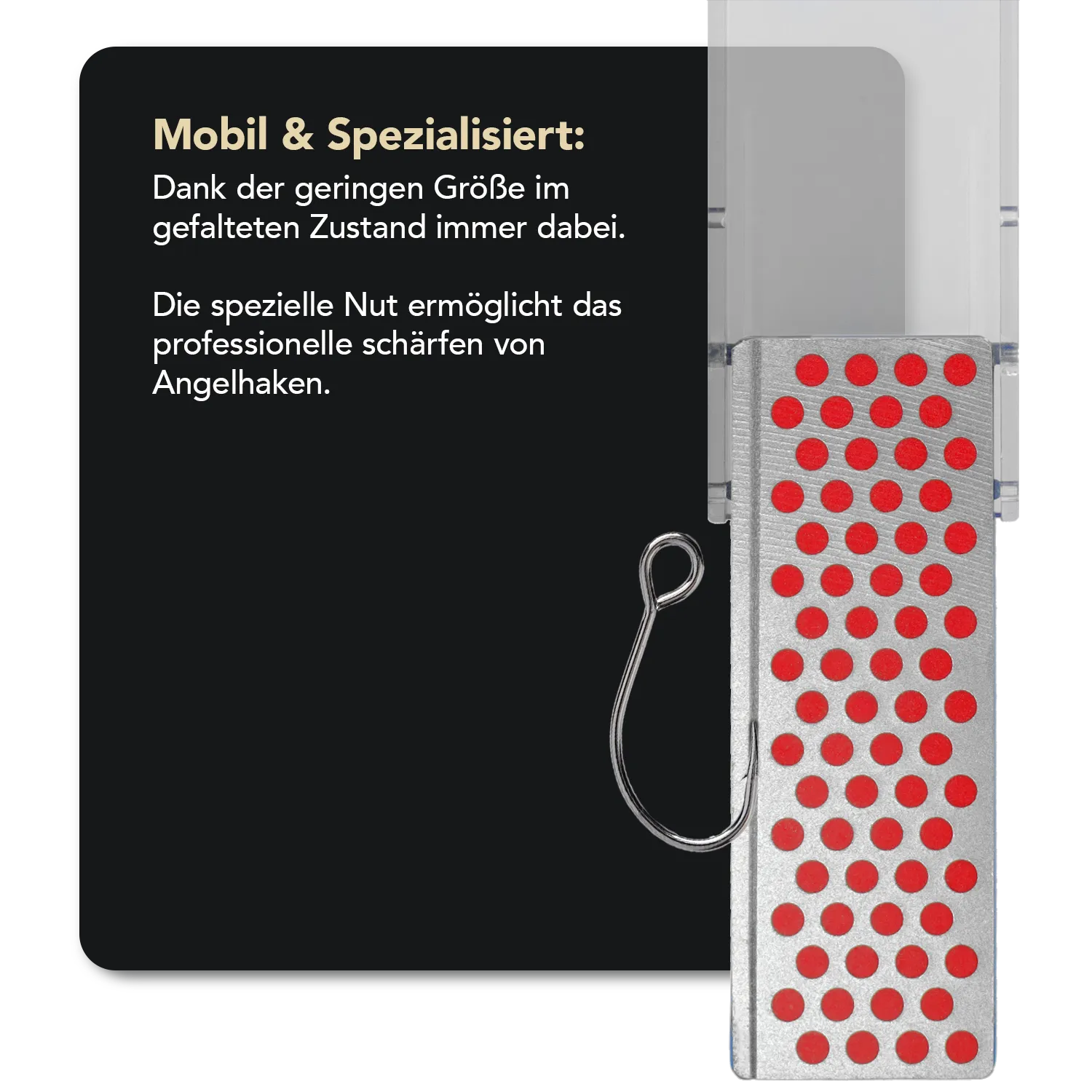 Angler Diamond Whetstone™ Mini-Sharp® Diamant Taschenschleifstein Fein, FF70F