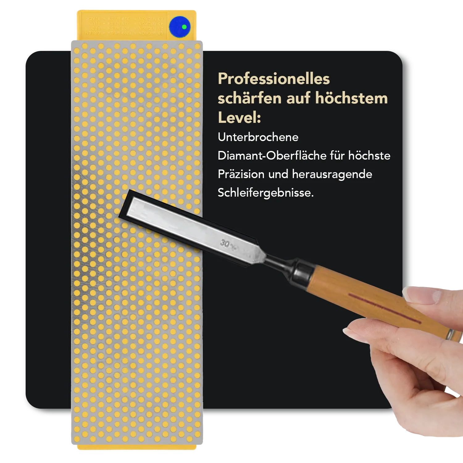 DuoSharp® Diamant Schleifstein 8" Grob / Extrafein, W8ECNB