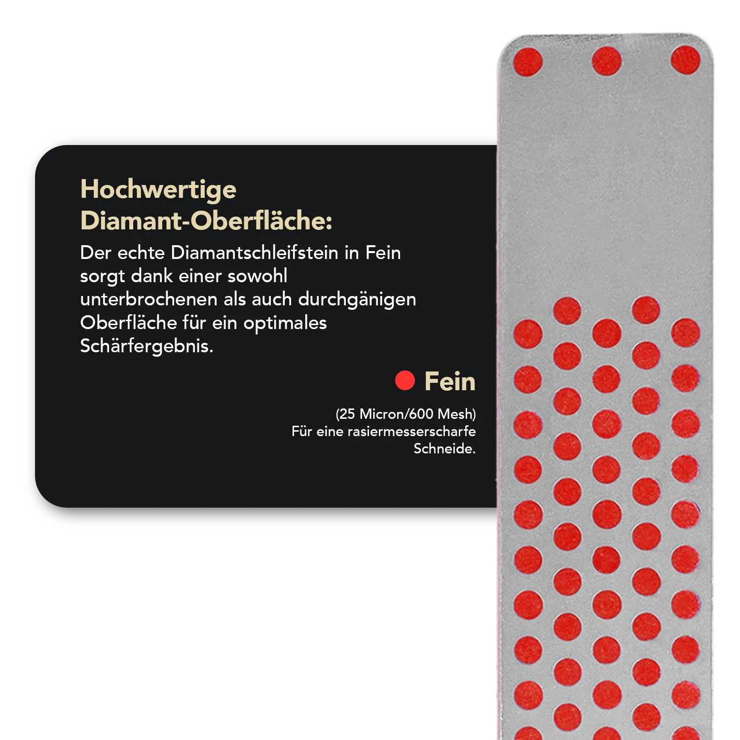 Machinist Diamond Whetstone™ Diamant Taschenschleifstein 4" Fein, WMF