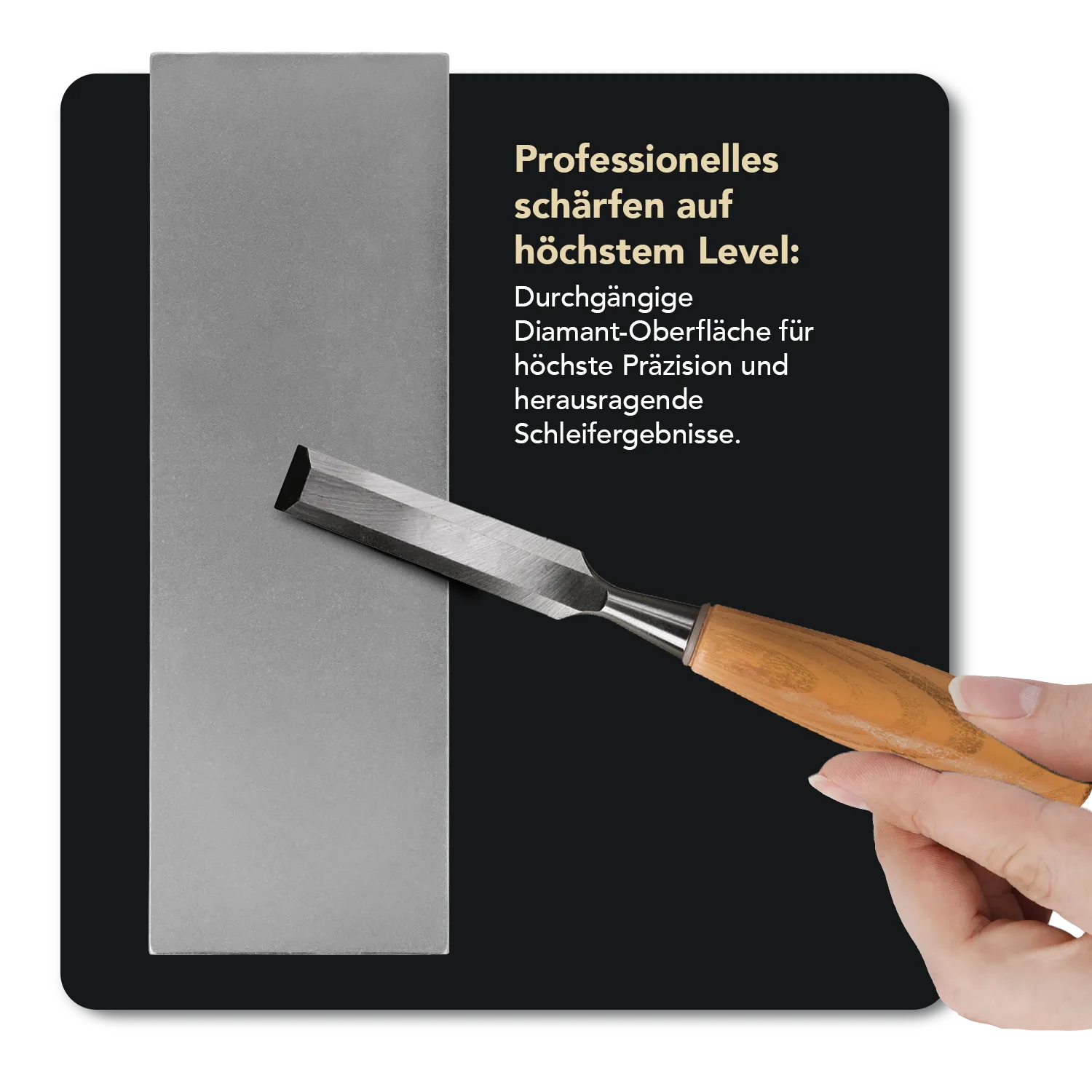 Dia-Sharp® Diamant Schleifstein 6" Extrafein, D6E