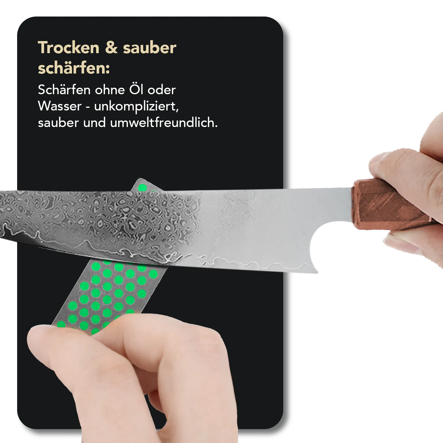 Ski & Snowboard Diamond Whetstone™ Diamant Taschenschleifstein 70mm Extrafein, WS7E