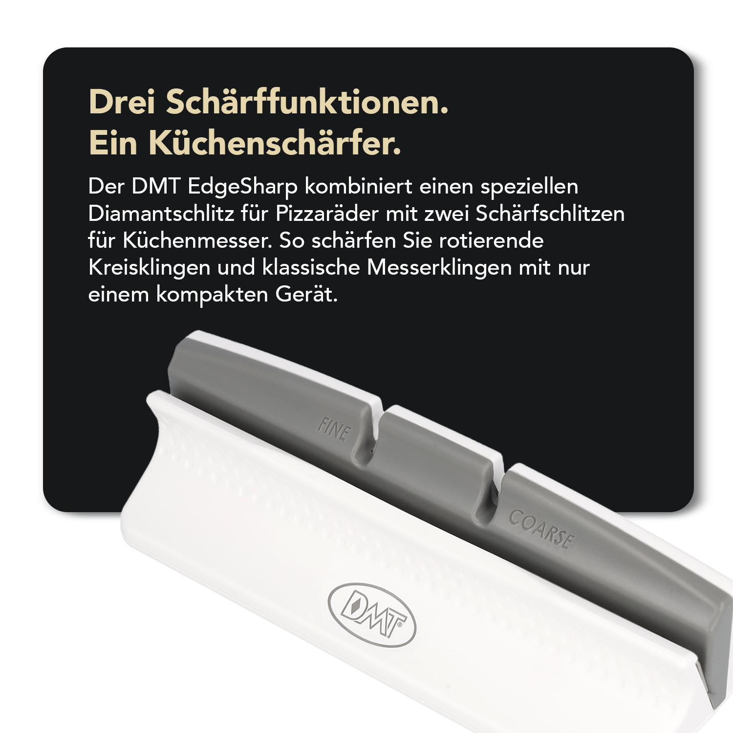 DMT EdgeSharp Pizzaschneider Schärfer