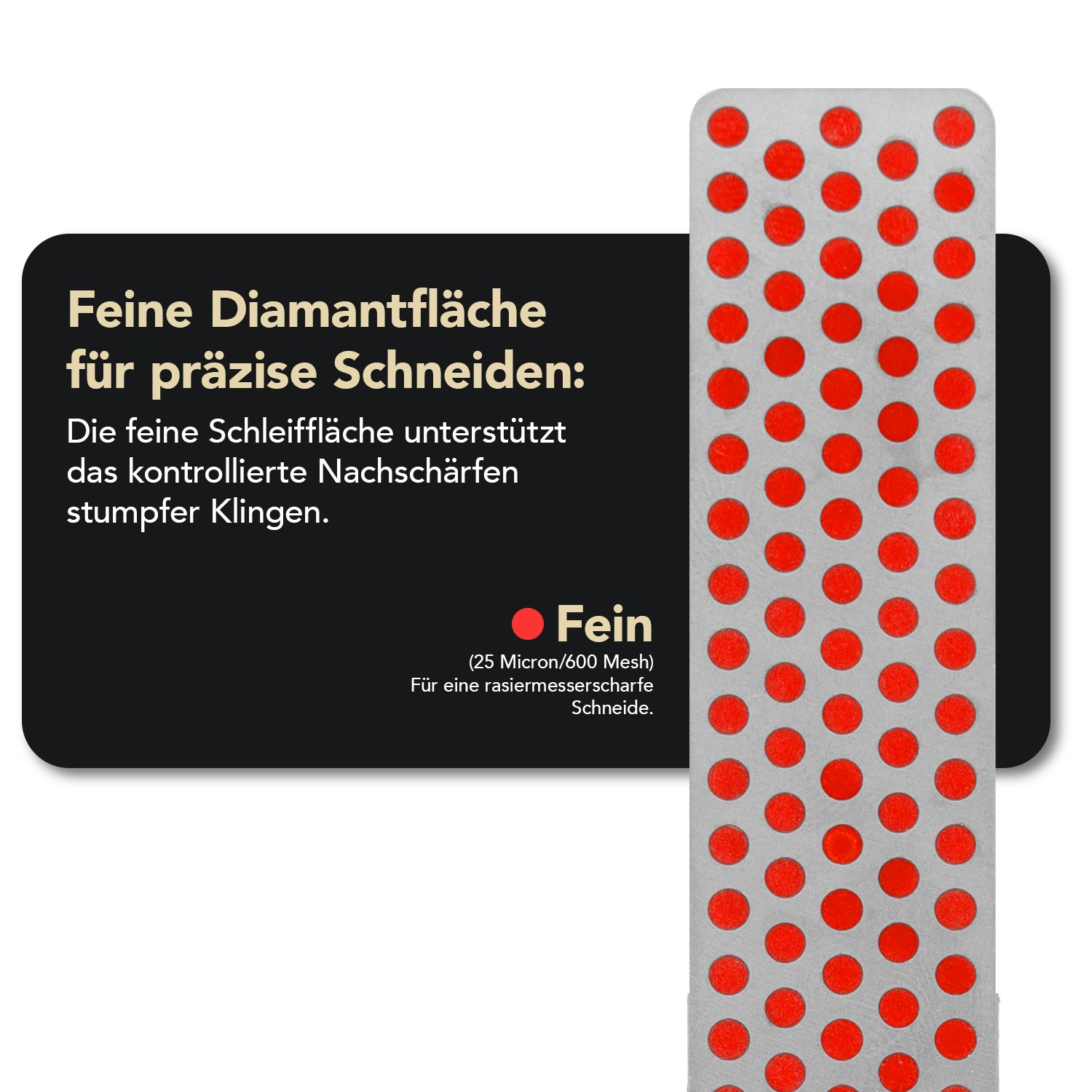 Edgesharp Burst Sprungfeder Taschenschleifstein