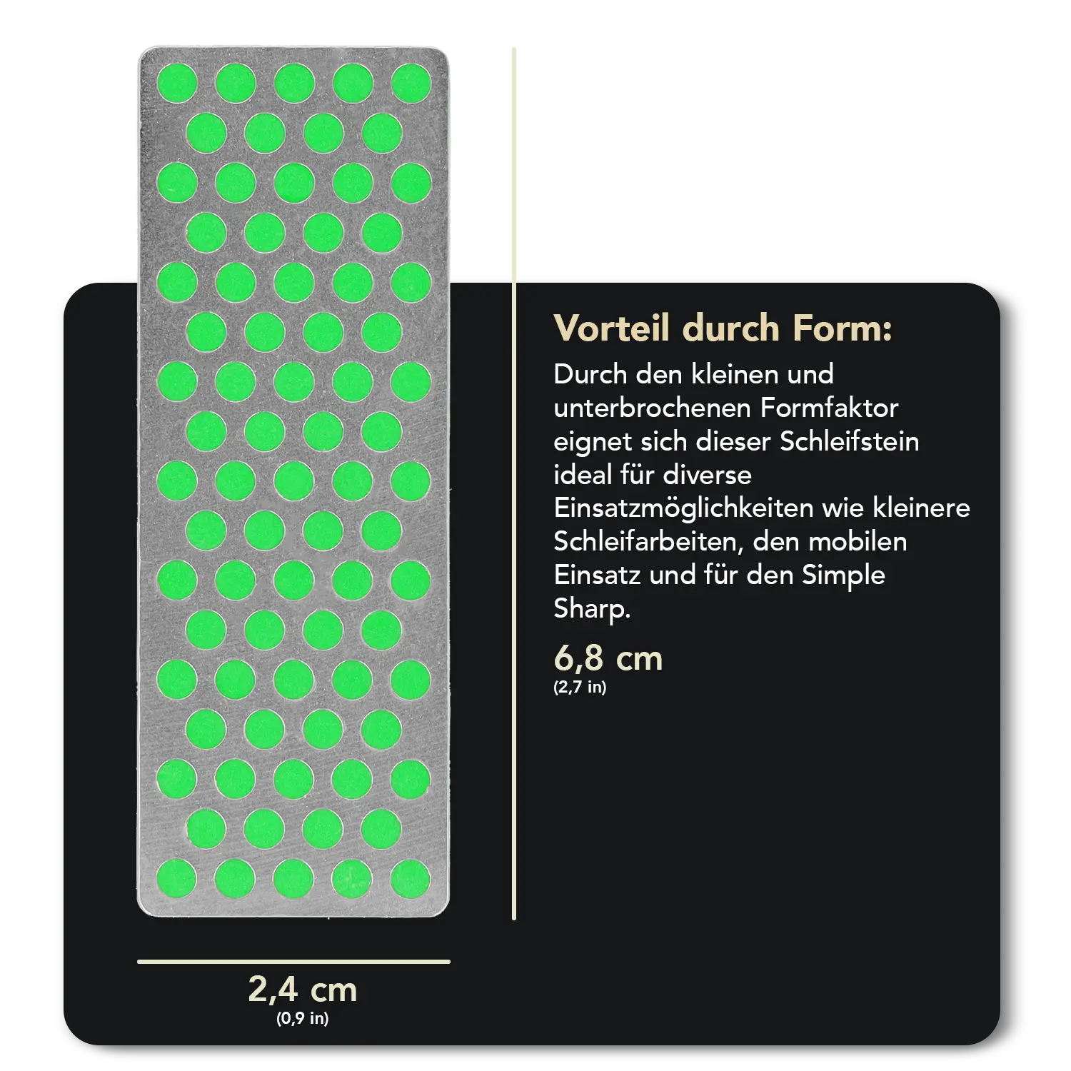 Simple Sharp Erweiterung Extrafein, 2 x Diamond Whetstone™ W7E Simple Sharp Erweiterung Extrafein, 2 x Diamond Whetstone™ W7E