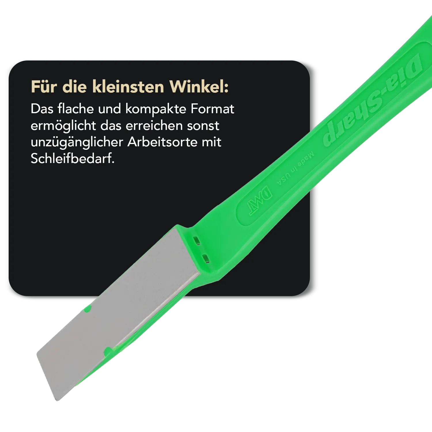 Dia-Sharp® Diamond Mini-Hone®  Diamant Schleiffeile Extrafein, D2E