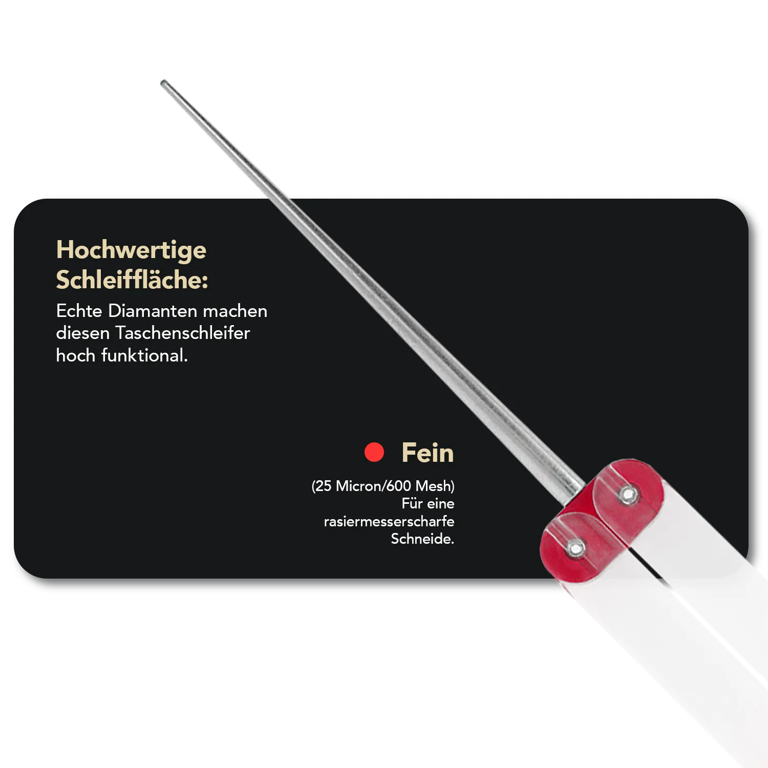 DMT Diafold® Diamant Taschenschleifstab Fein, FSKF DMT Diafold® Diamant Taschenschleifstab Fein, FSKF