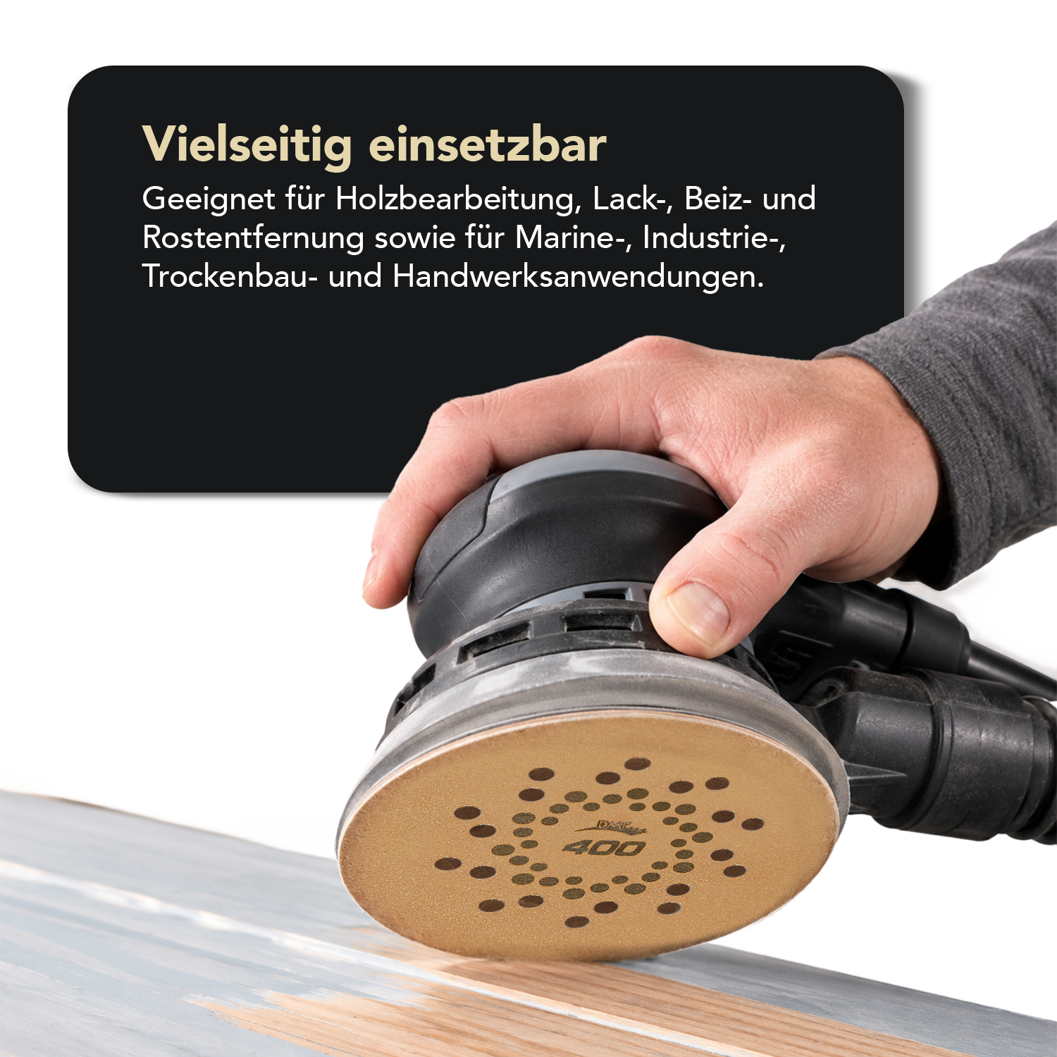 DMAXX 5" Orbital Schleifscheibe – Körnung 400