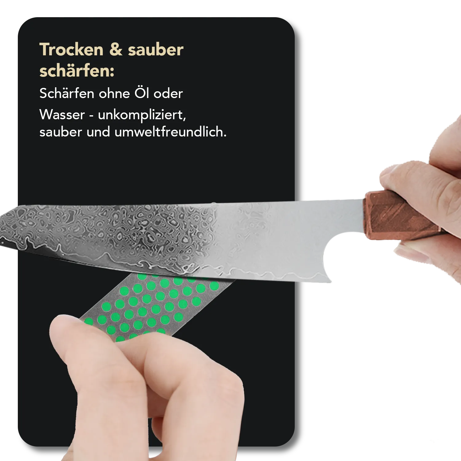 Diamond Whetstone™ Diamant Mini-Schleifstein 70mm Extrafein, W7E