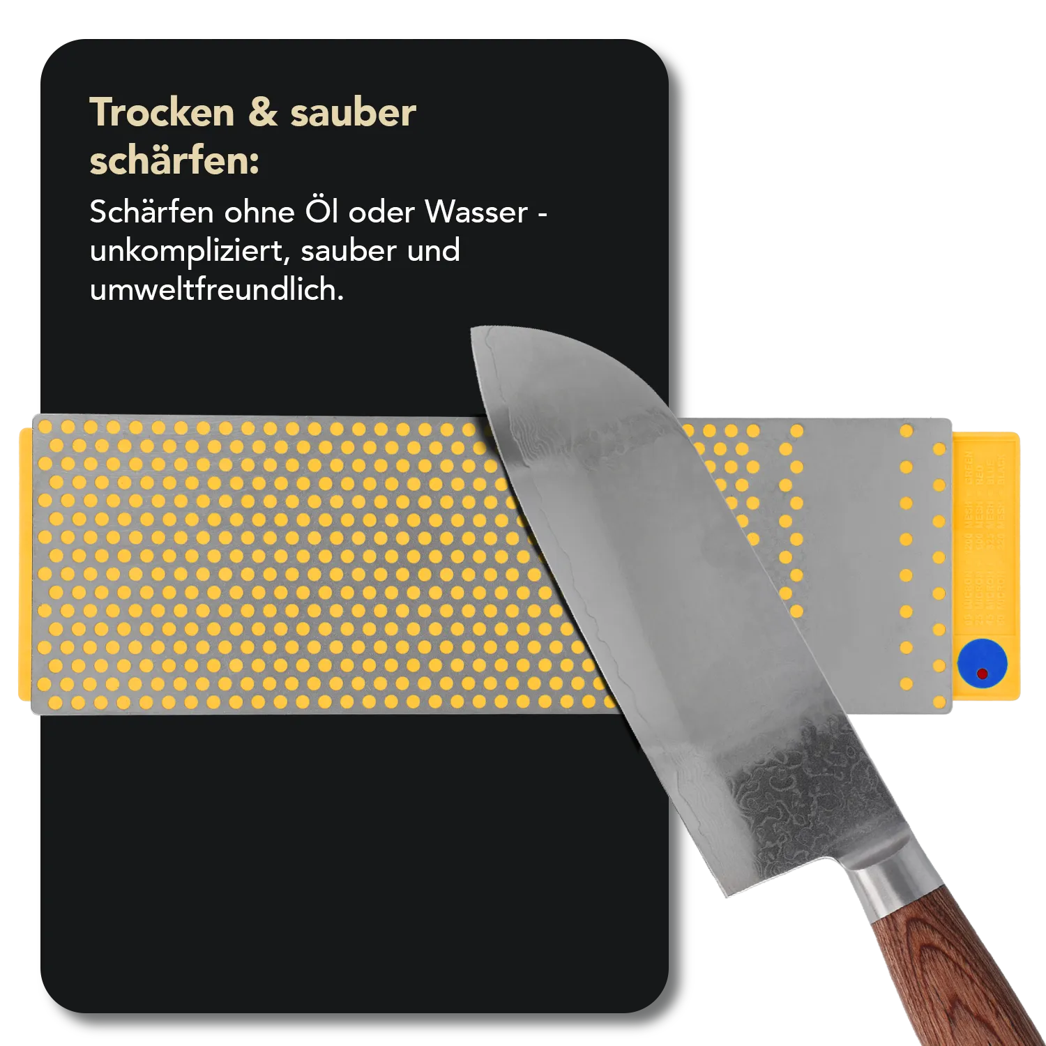 DuoSharp®Plus™ Diamant Schleifstein 8" Grob / Fein, WM8FC