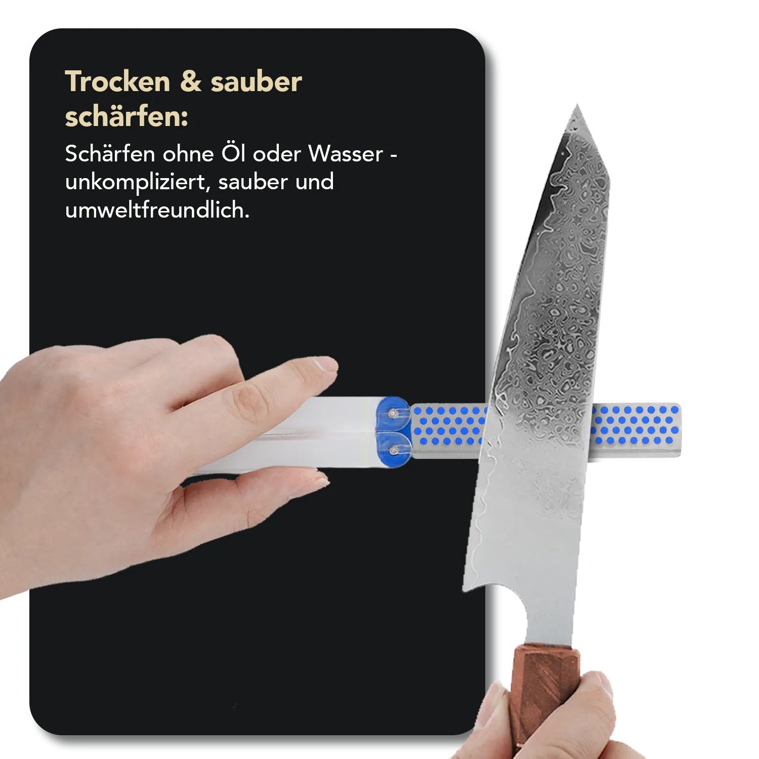 Angler Diafold® Diamant Taschenschleifstein Grob, FFHWC