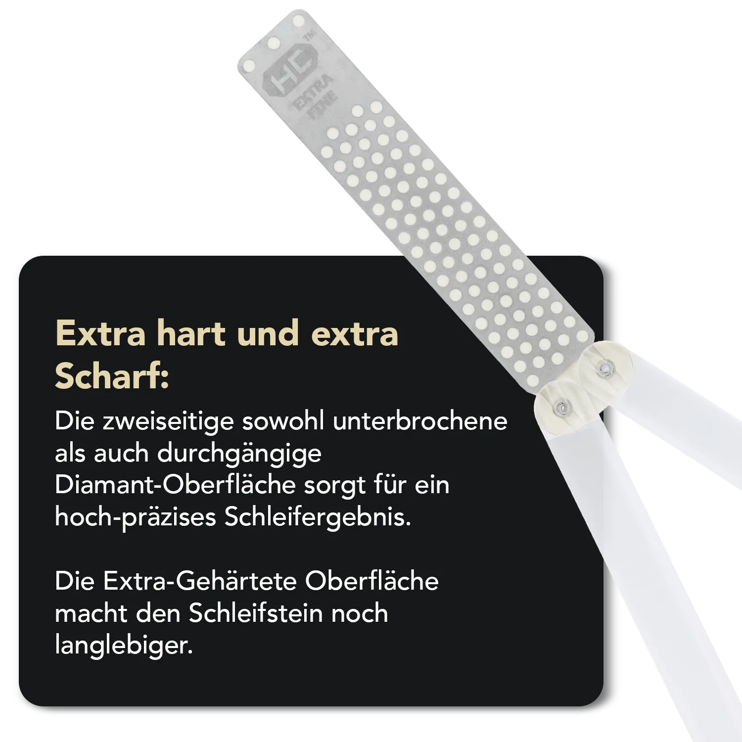 Diafold® Hardcoat™ Diamant Taschenschleifstein Fein / Extrafein, FWMEF-H