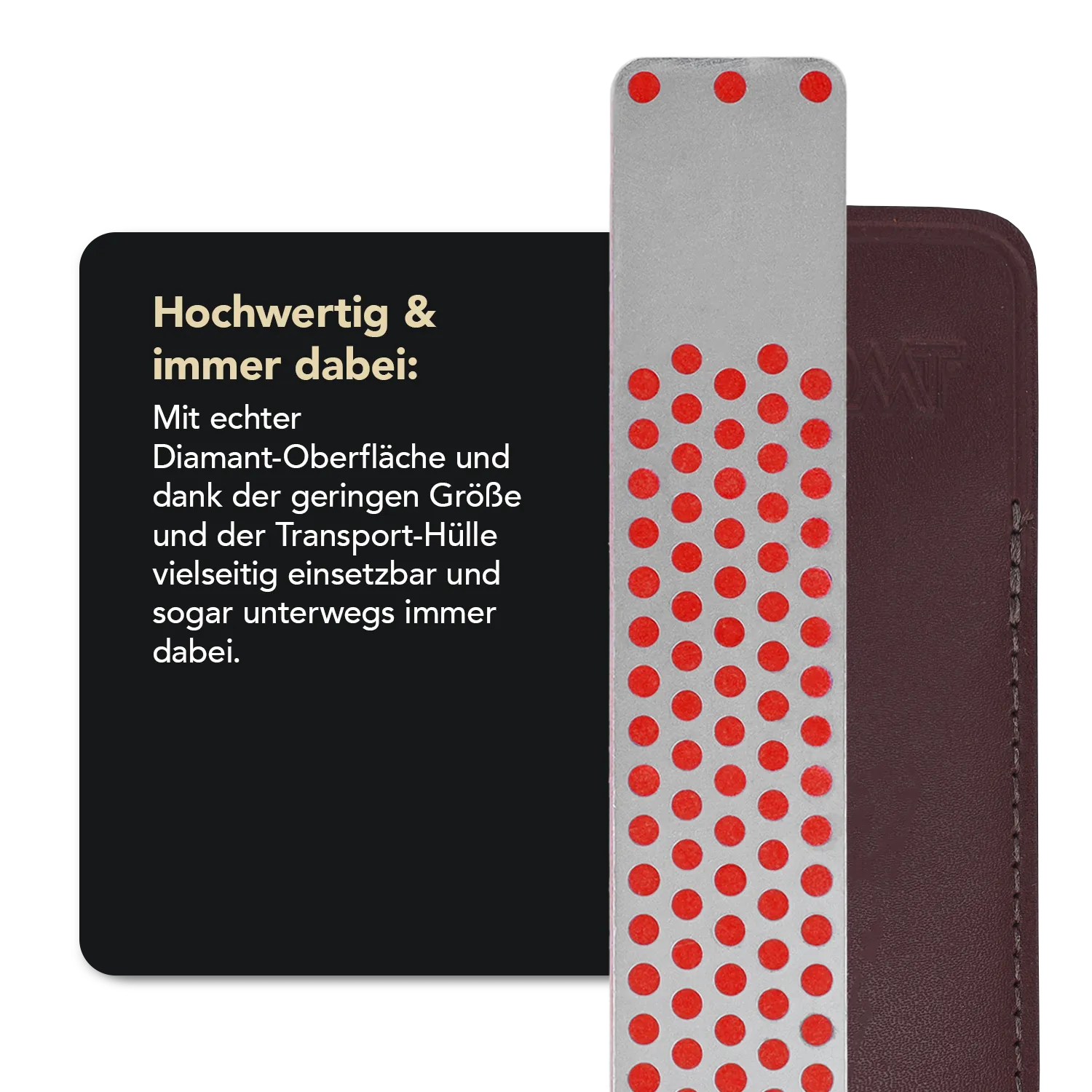 Machinist Diamond Whetstone™ Diamant Taschenschleifstein 4" Fein, WMF