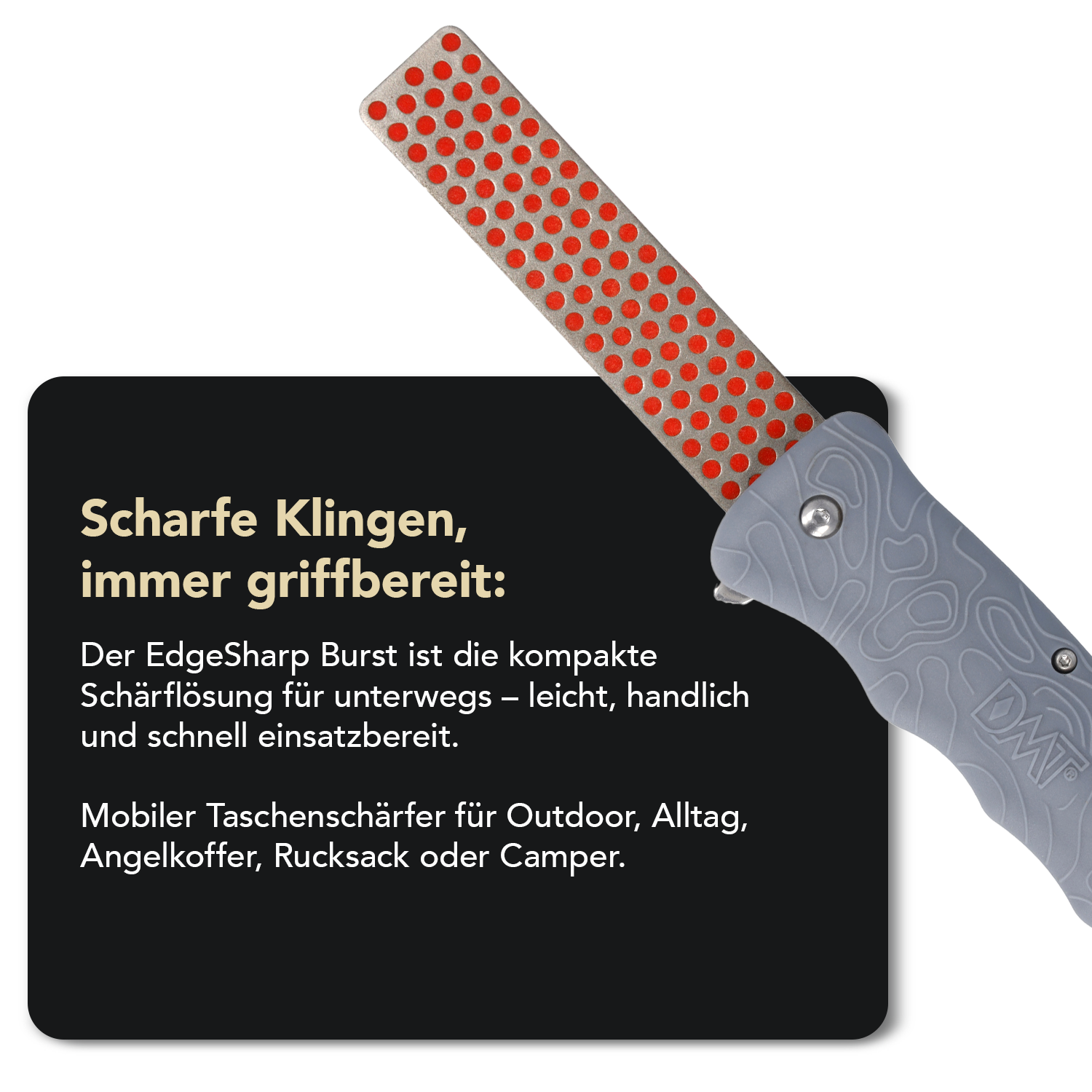 Edgesharp Burst Sprungfeder Taschenschleifstein