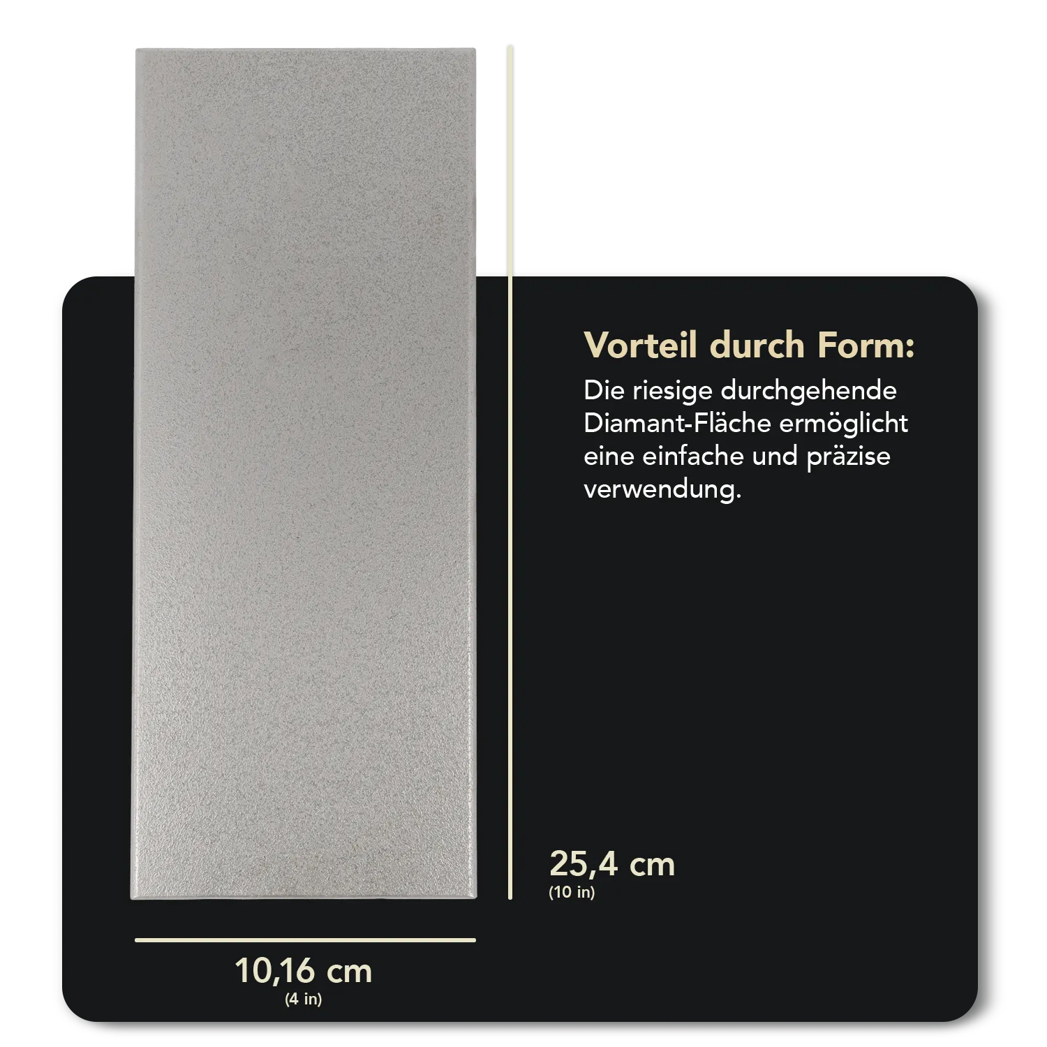 Dia-Flat™ Läppplatte 10" 95 Mikron, DIAFLAT-95 Dia-Flat™ Läppplatte 10" 95 Mikron, DIAFLAT-95