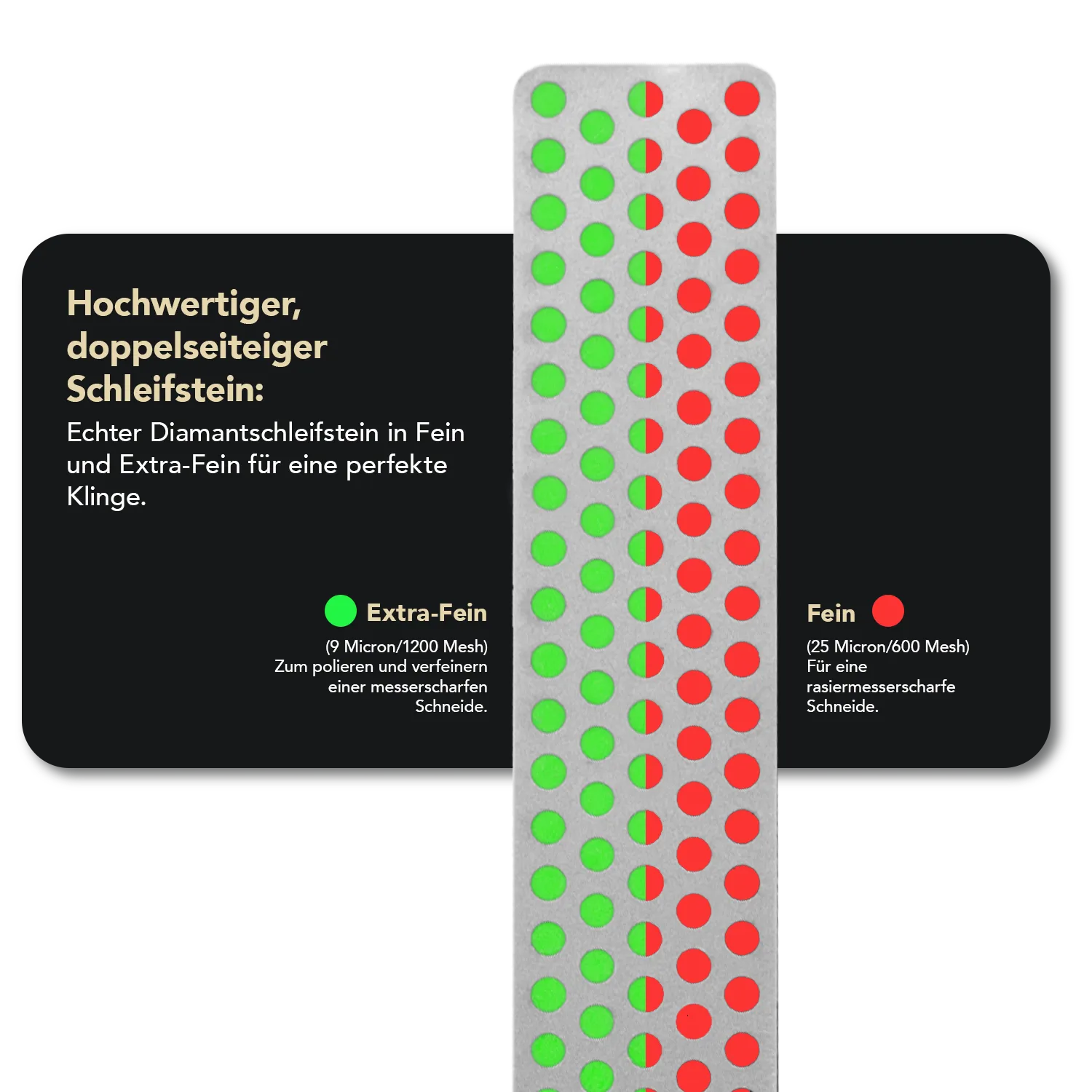 Diafold® Diamant Taschenschleifstein Fein / Extrafein, FWEF