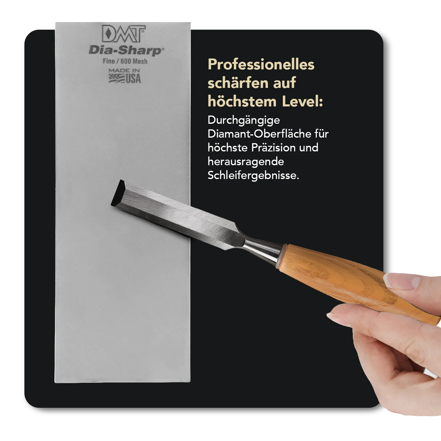 Dia-Sharp® Diamant Schleifstein 8" Fein, D8F