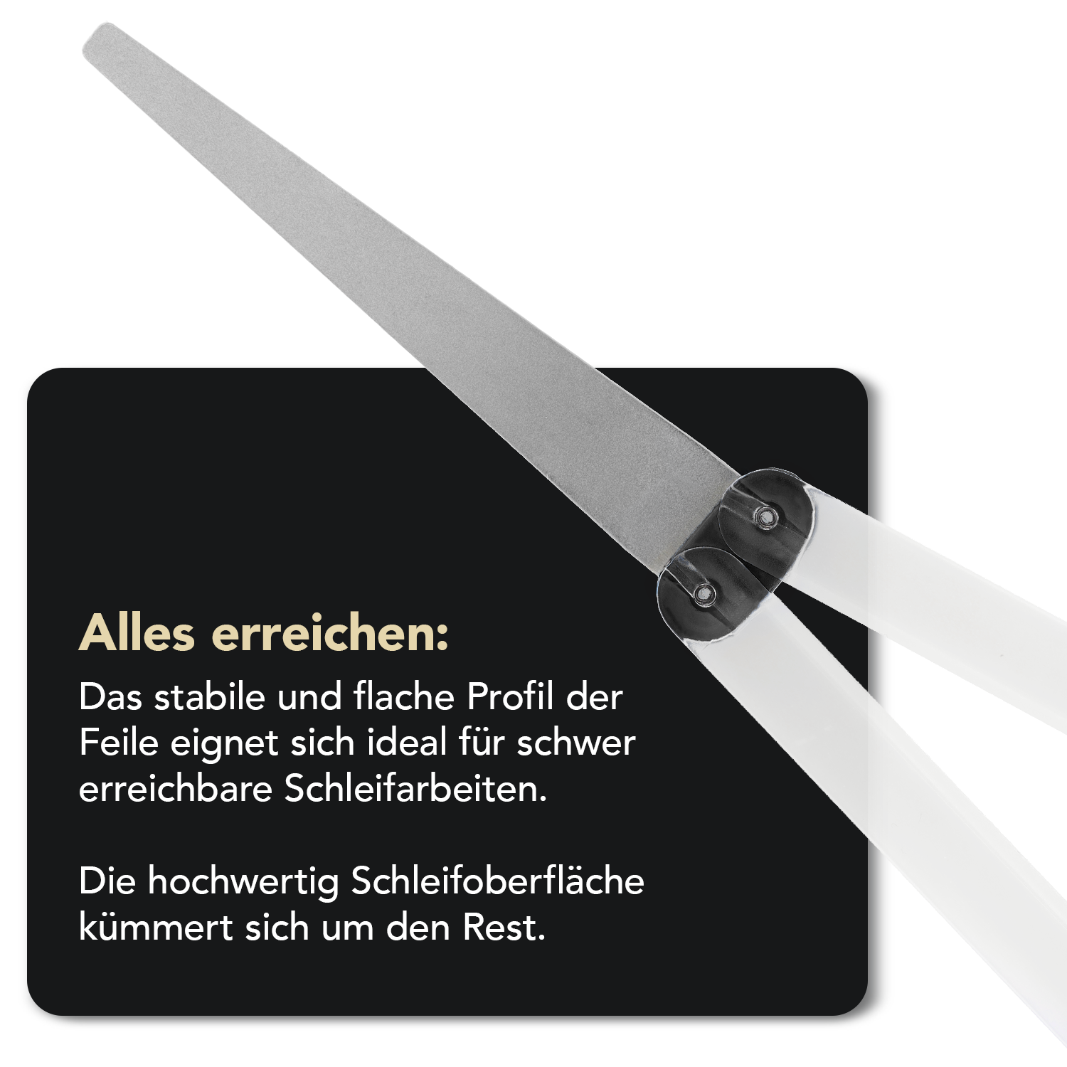 Diafold® flache Schleiffeile Extragrob, FFX