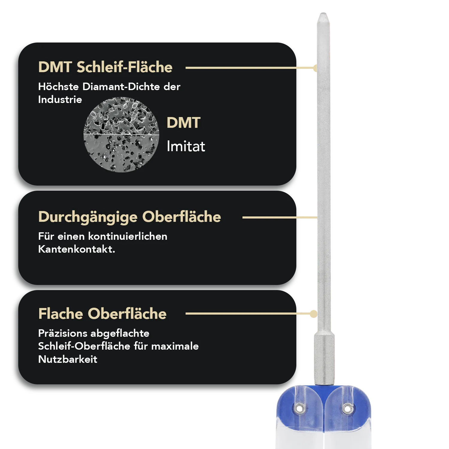 Diafold® Diamant Kettensägenfeile 5/32" Grob, FCS5C Diafold® Diamant Kettensägenfeile 6/32" Grob, FCS6C