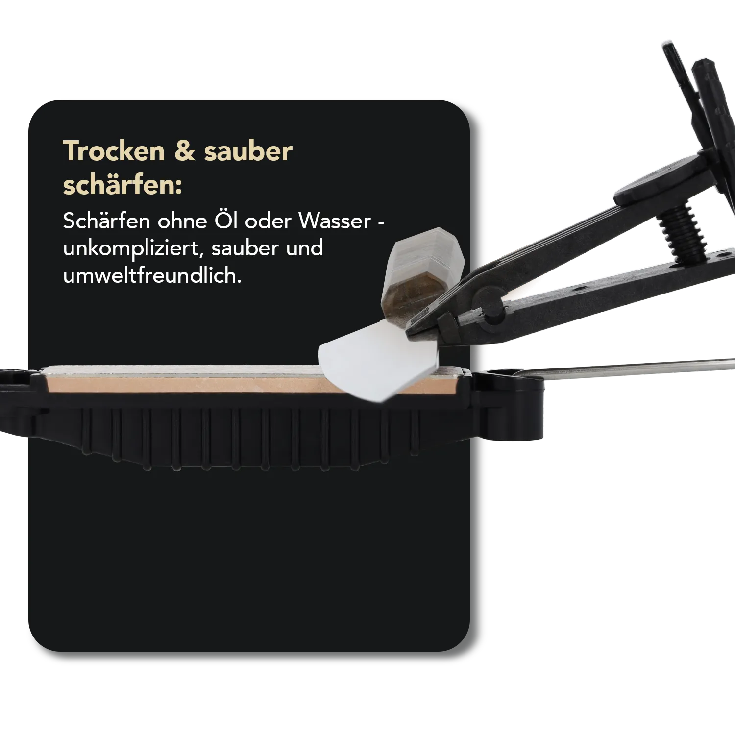 Diamond Whetstone™ Diamant Taschenschleifstein für Aligner 4" Extra-Extrafein, A4EE