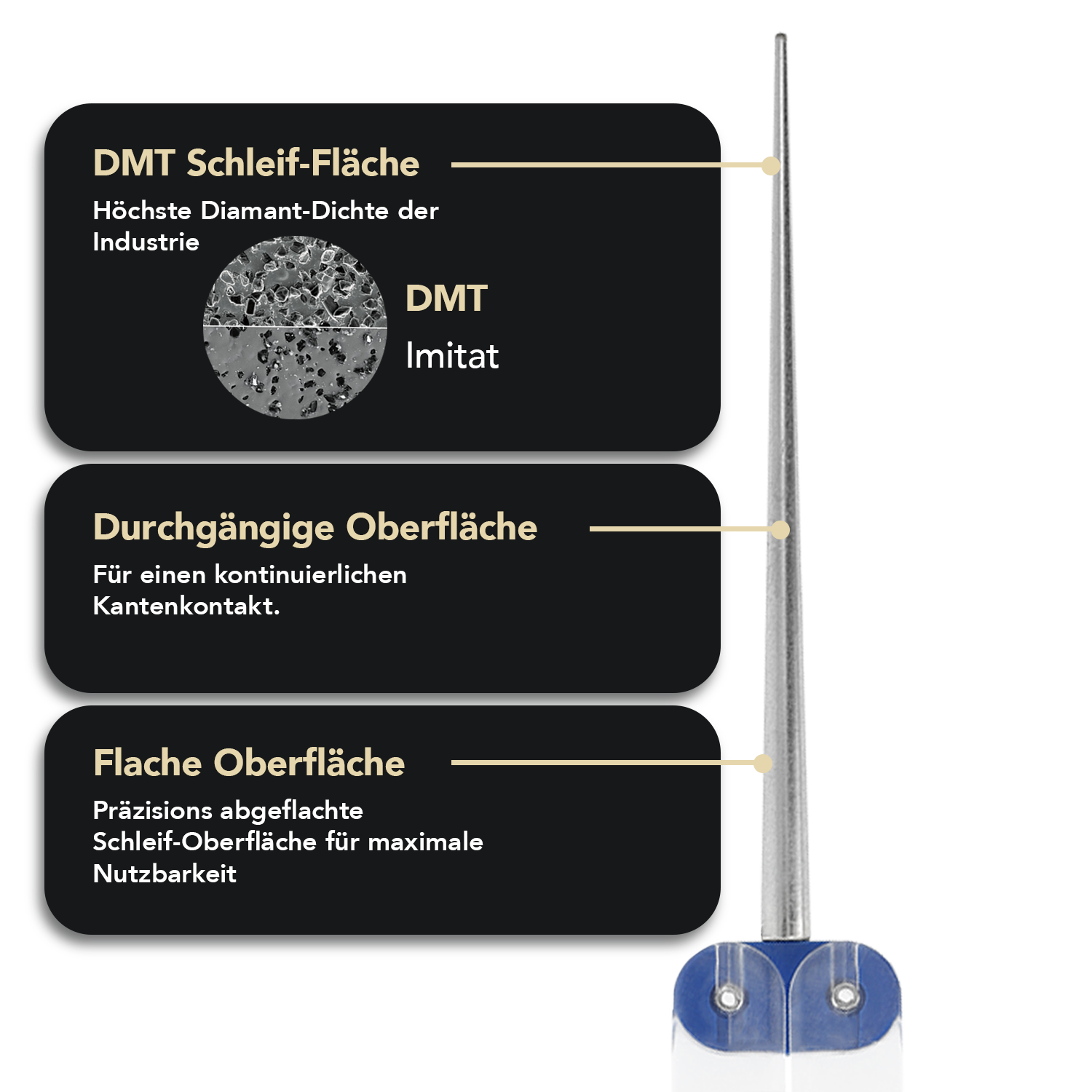 Diafold® Diamant Kettensägenfeile 7/32" Grob, FCS7C