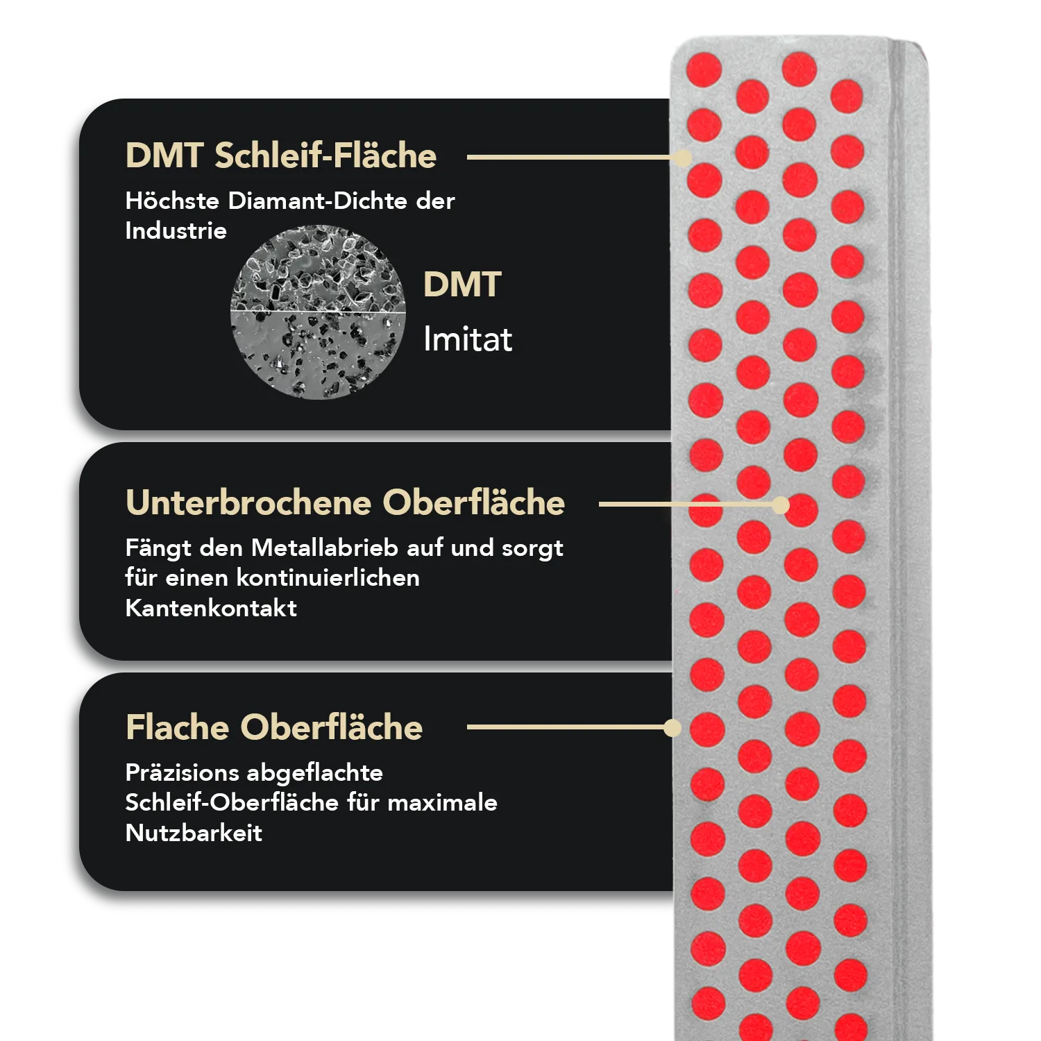 Angler Diafold® Diamant Taschenschleifstein Fein, FFHWF