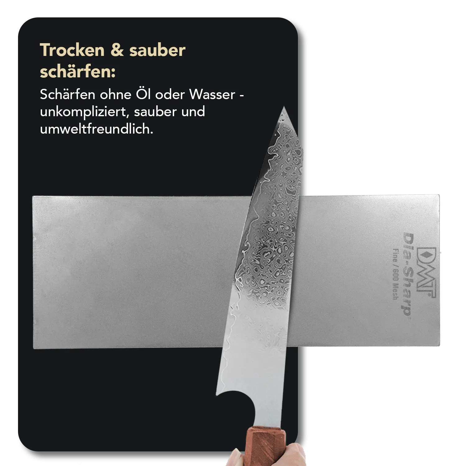 Dia-Sharp® Diamant Schleifstein 8" Grob / Fein, D8F/C