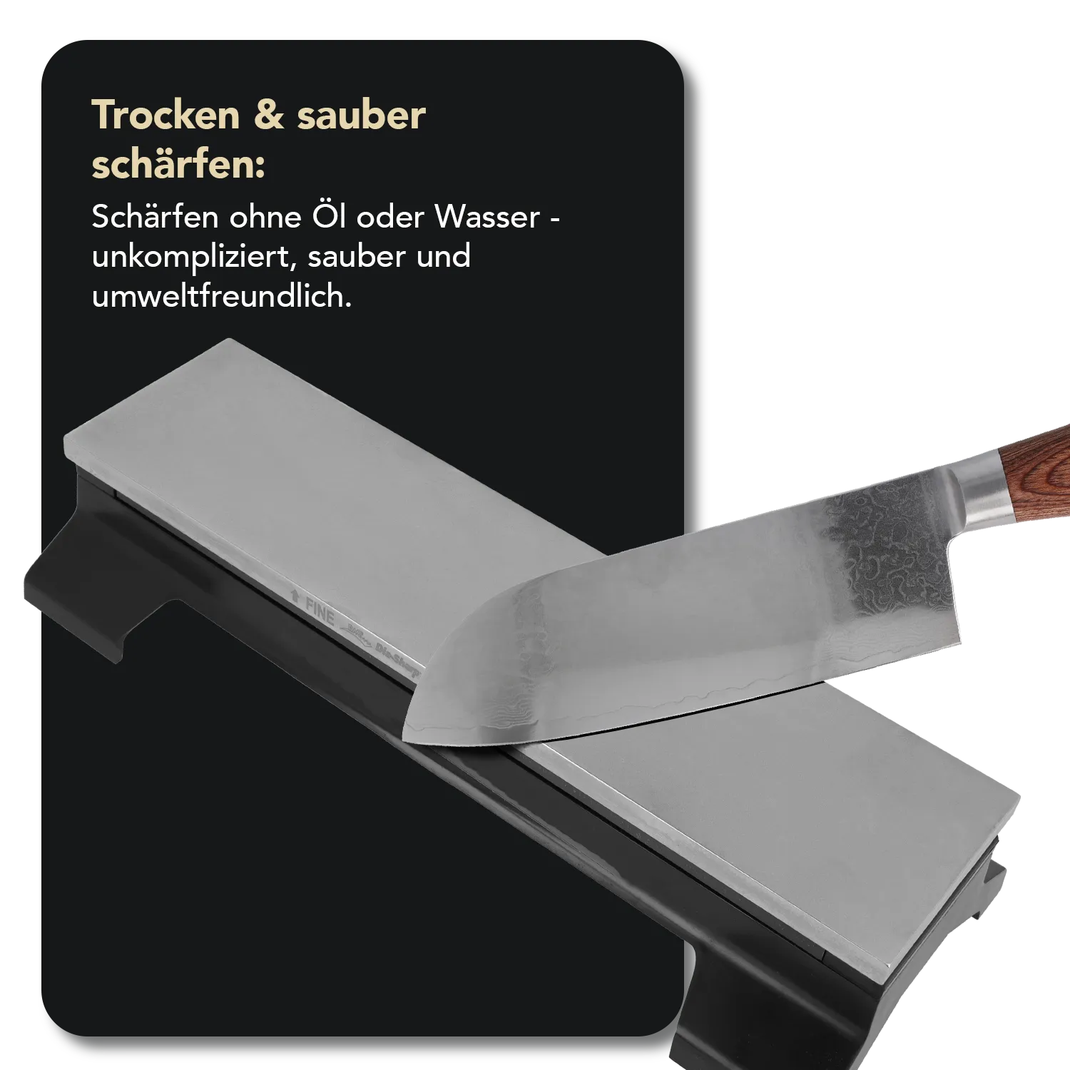 Dia-Sharp® Diamant Schleifstein 12" mit MagnaBase™ Basis Extragrob / Grob, D12EF-WB