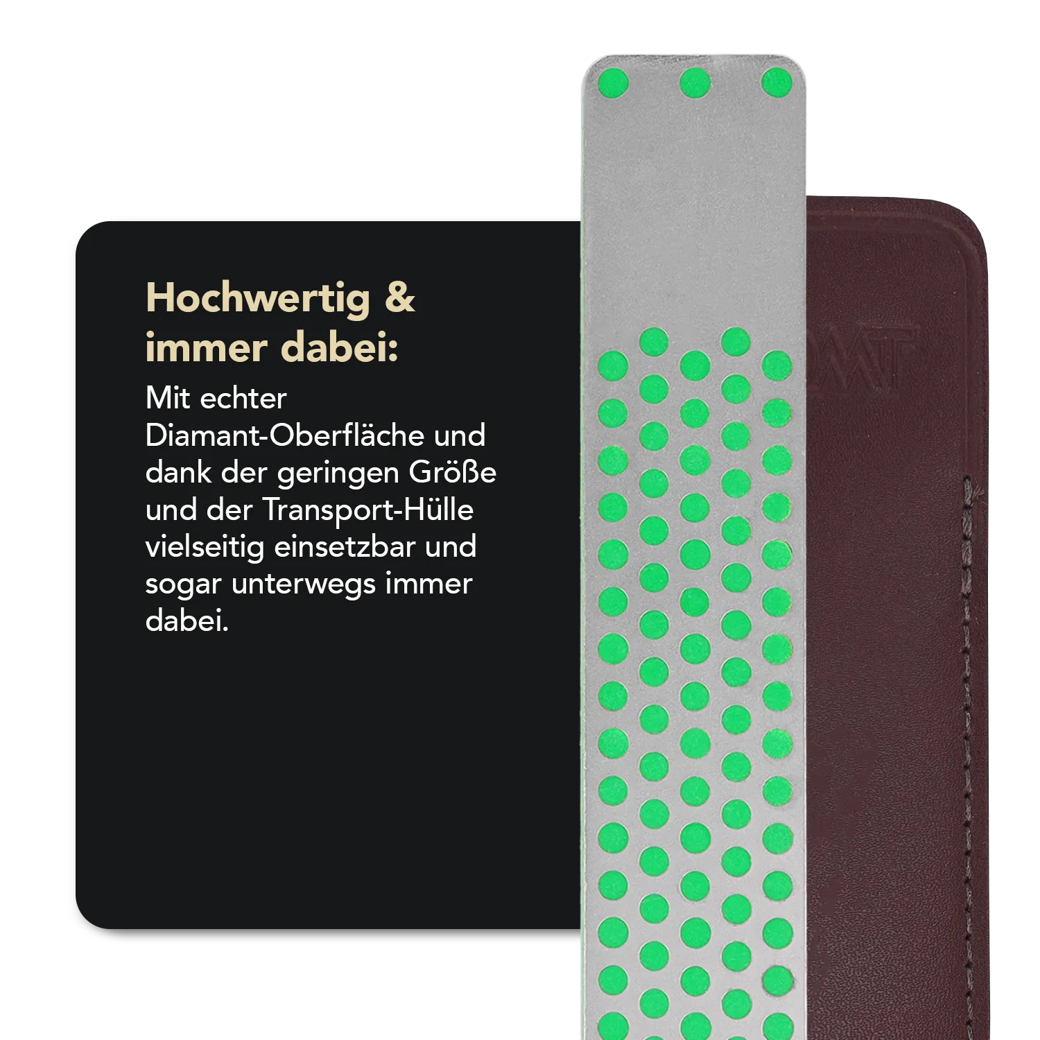 Machinist Diamond Whetstone™ Diamant Taschenschleifstein 4" Extrafein, WME Machinist Diamond Whetstone™ Diamant Taschenschleifstein 4" Extrafein, WME