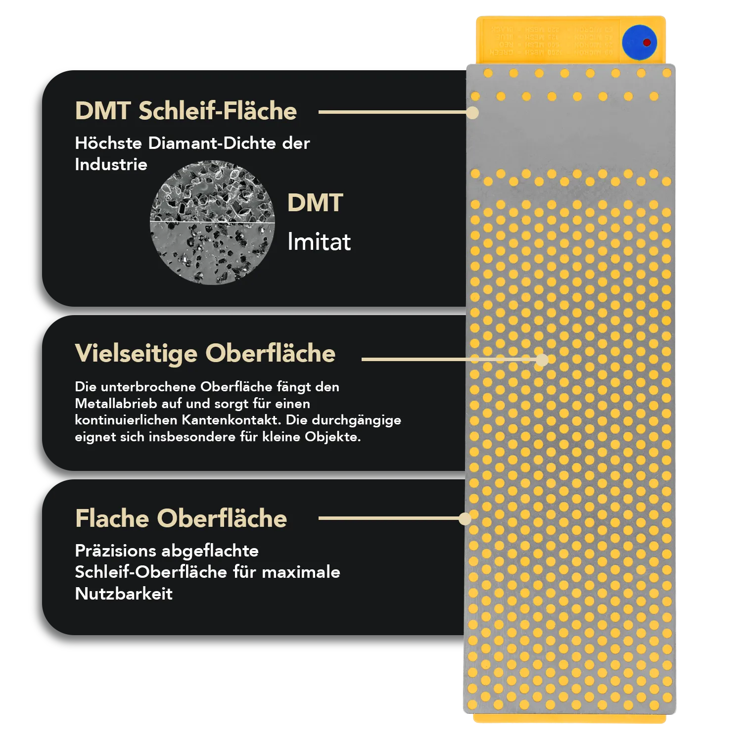 DuoSharp®Plus™ Diamant Schleifstein 8" Grob / Fein, WM8FC