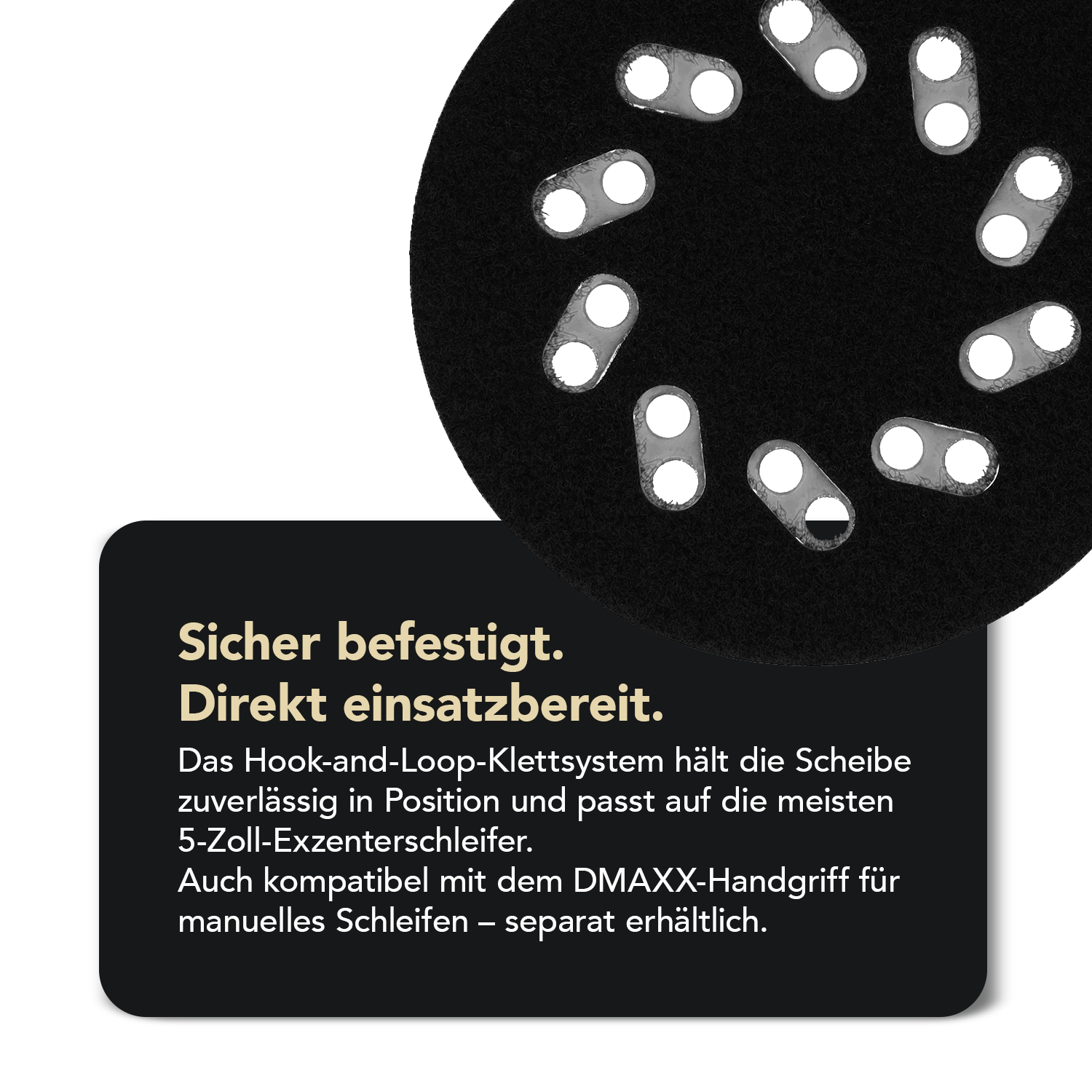 DMAXX 5" Orbital Schleifscheibe – Körnung 400
