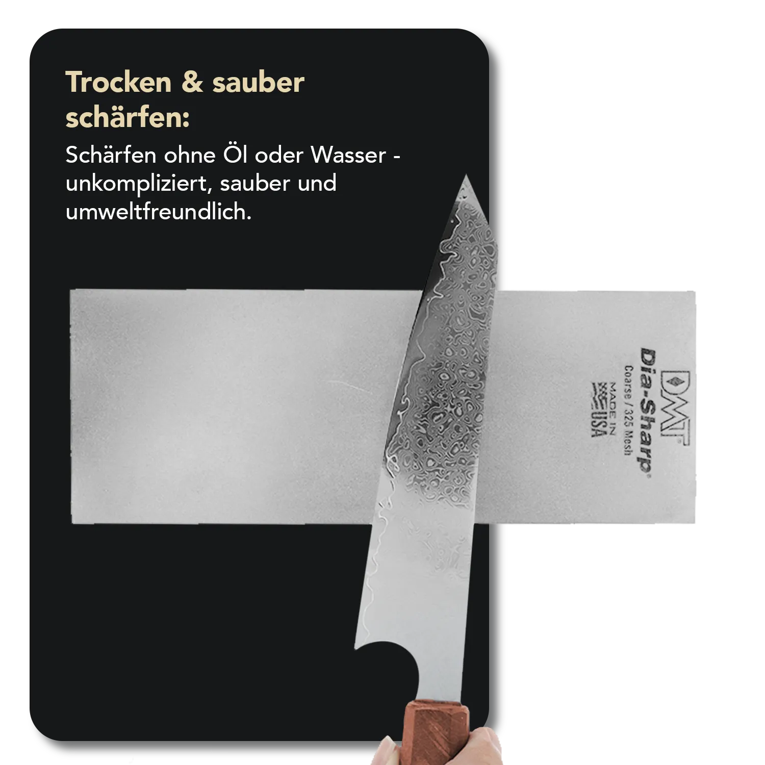 Dia-Sharp® Diamant Schleifstein 8" Grob, D8C