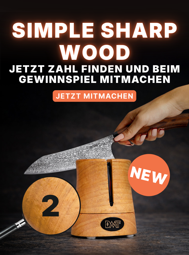 Gewinnspiel Simple Sharp Wood und Santoku Essential