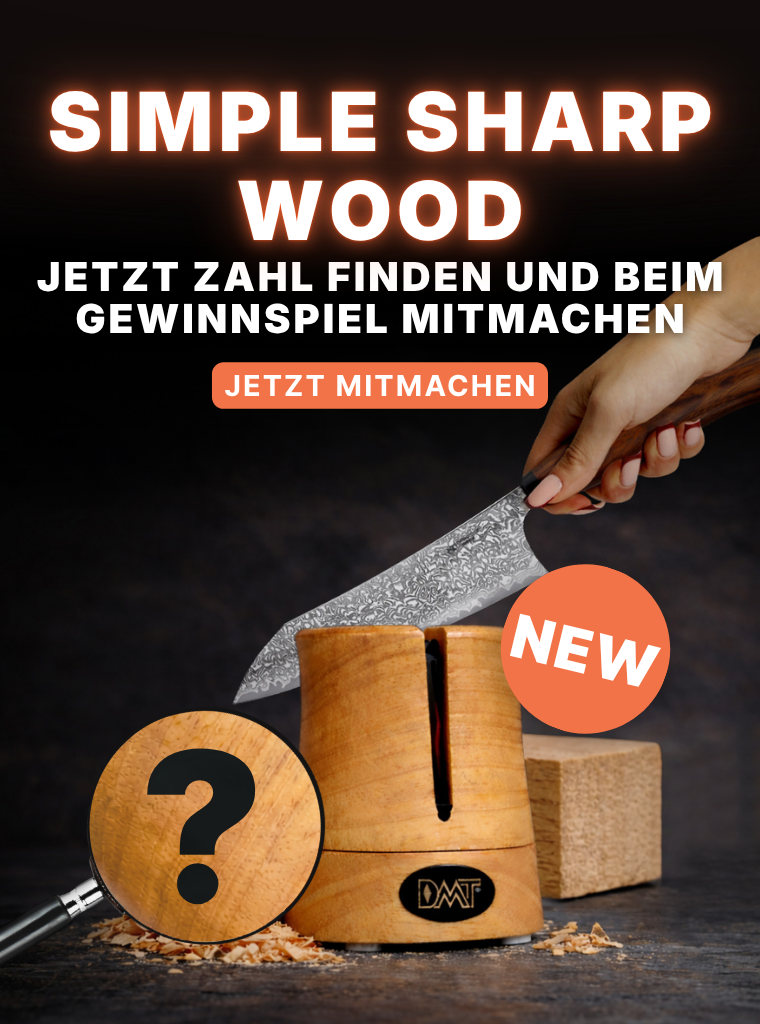 Gewinnspiel Simple Sharp Wood und Santoku Essential