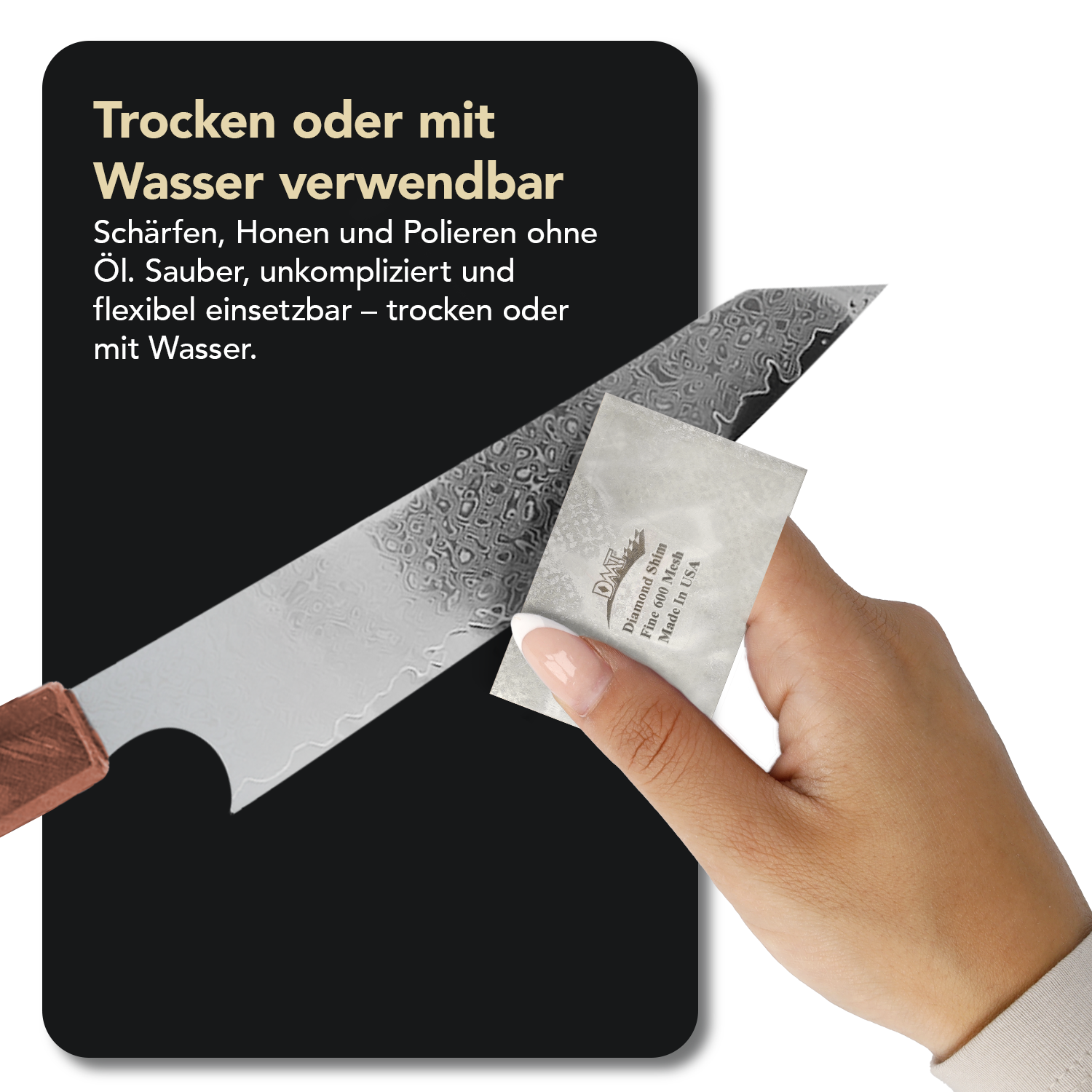 Flexi-Sharp® Diamant Schleiffolie, 3" x 2" Fein, SO6F