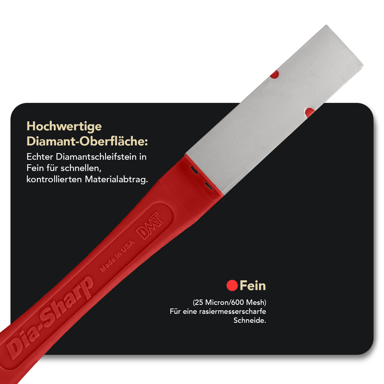 Offset Dia-Sharp® Diamond Mini-Hone®  Diamant Schleiffeile Fein, OD2F
