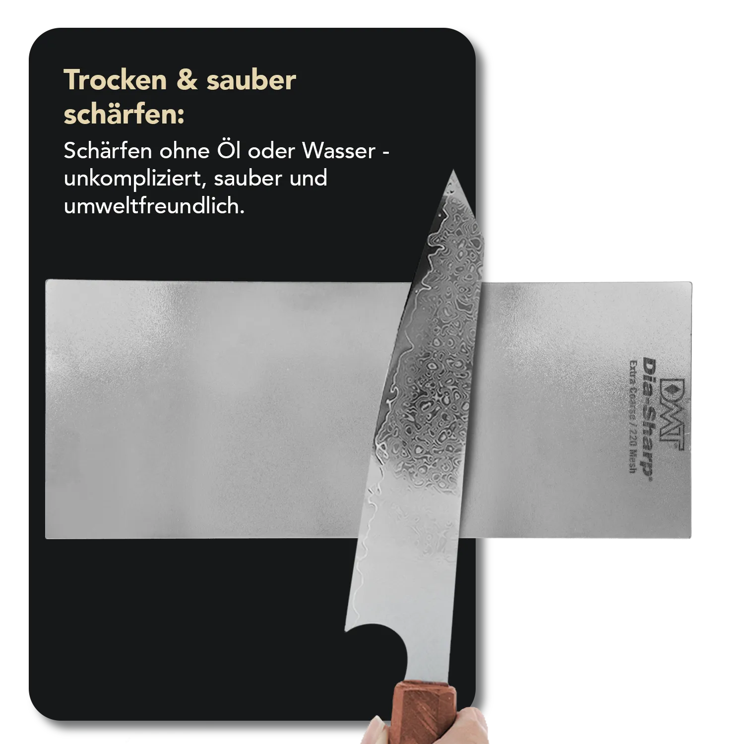 Dia-Sharp® Diamant Schleifstein 10" Extragrob / Grob, D10C/X