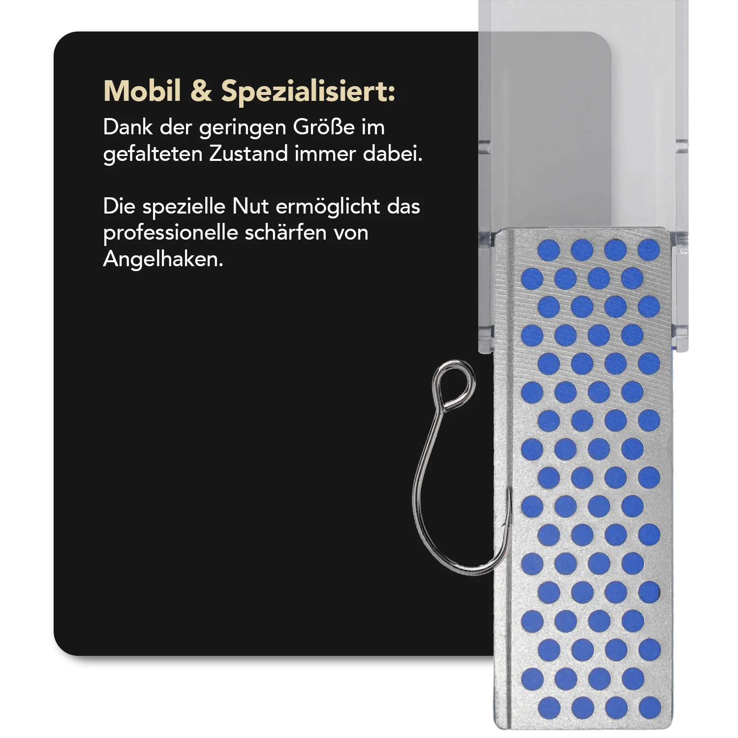 Angler Diamond Whetstone™ Mini-Sharp® Diamant Taschenschleifstein Fein, FF70C