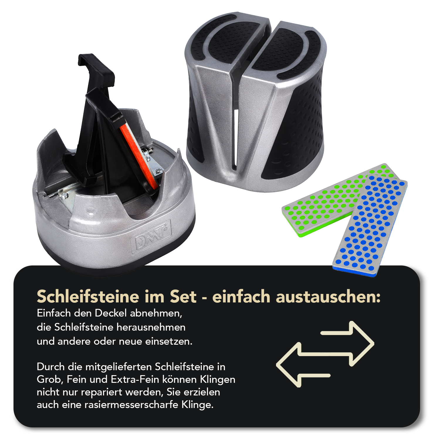 Simple Sharp Blau Spar-Angebot Grob, Fein & Extrafein