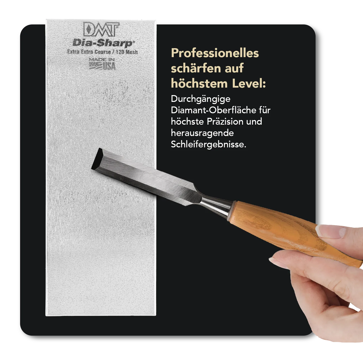 Dia-Sharp® Diamant Schleifstein 8" Extra-Extragrob, D8XX