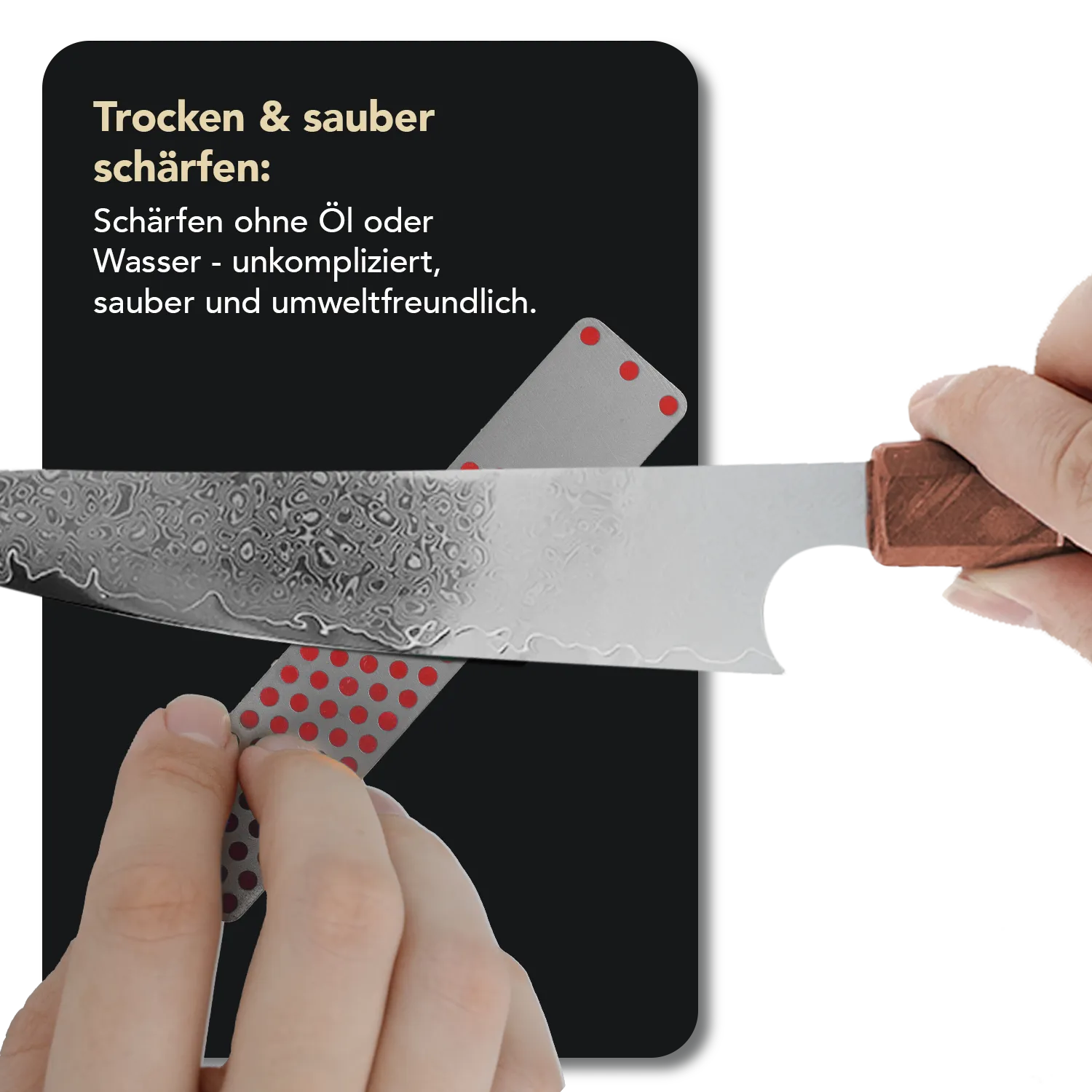 Machinist Diamond Whetstone™ Diamant Taschenschleifstein 4" Fein, WMF