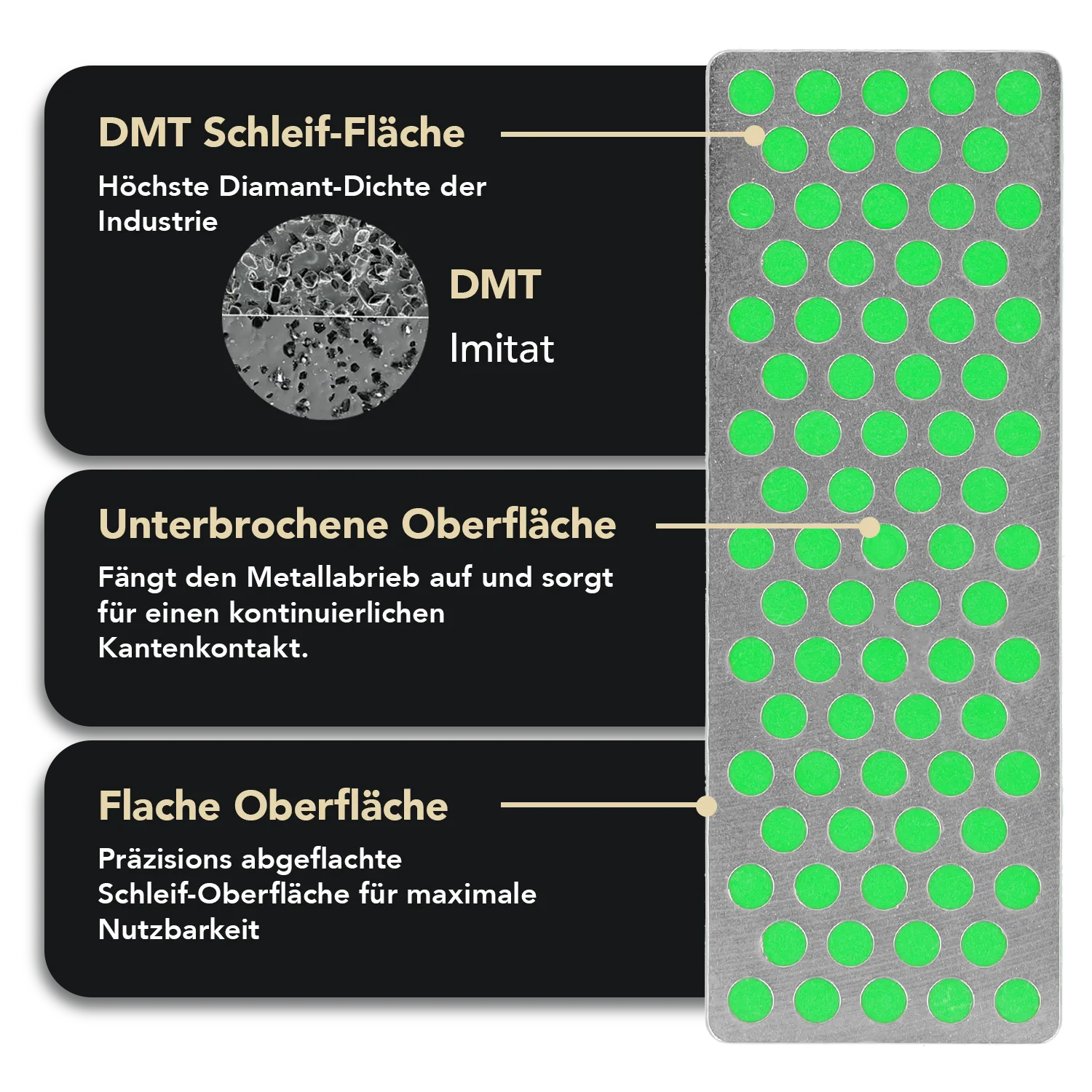 Ski & Snowboard Diamond Whetstone™ Diamant Taschenschleifstein 70mm Extrafein, WS7E