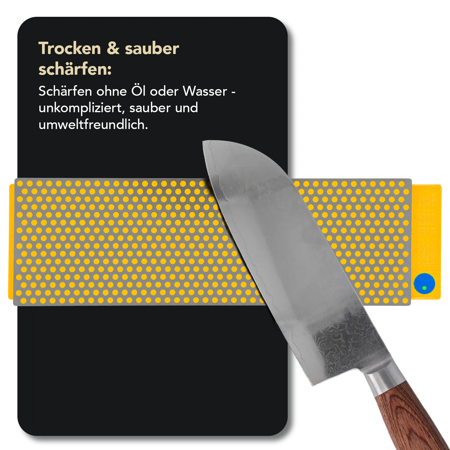 DuoSharp® Diamant Schleifstein 8" Grob / Extrafein, W8ECNB