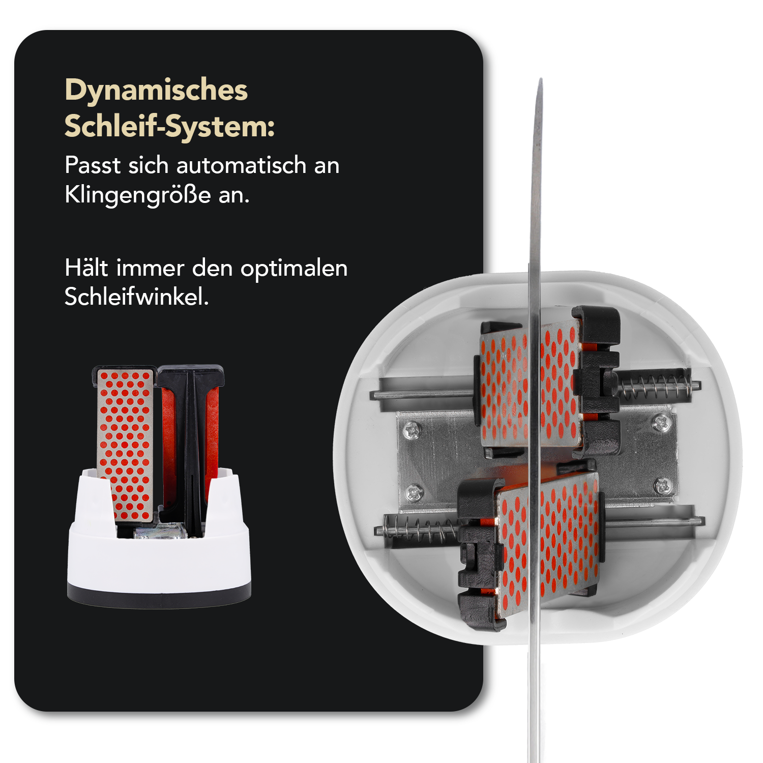 Simple Sharp Weiss Spar-Angebot Grob, Fein & Extrafein