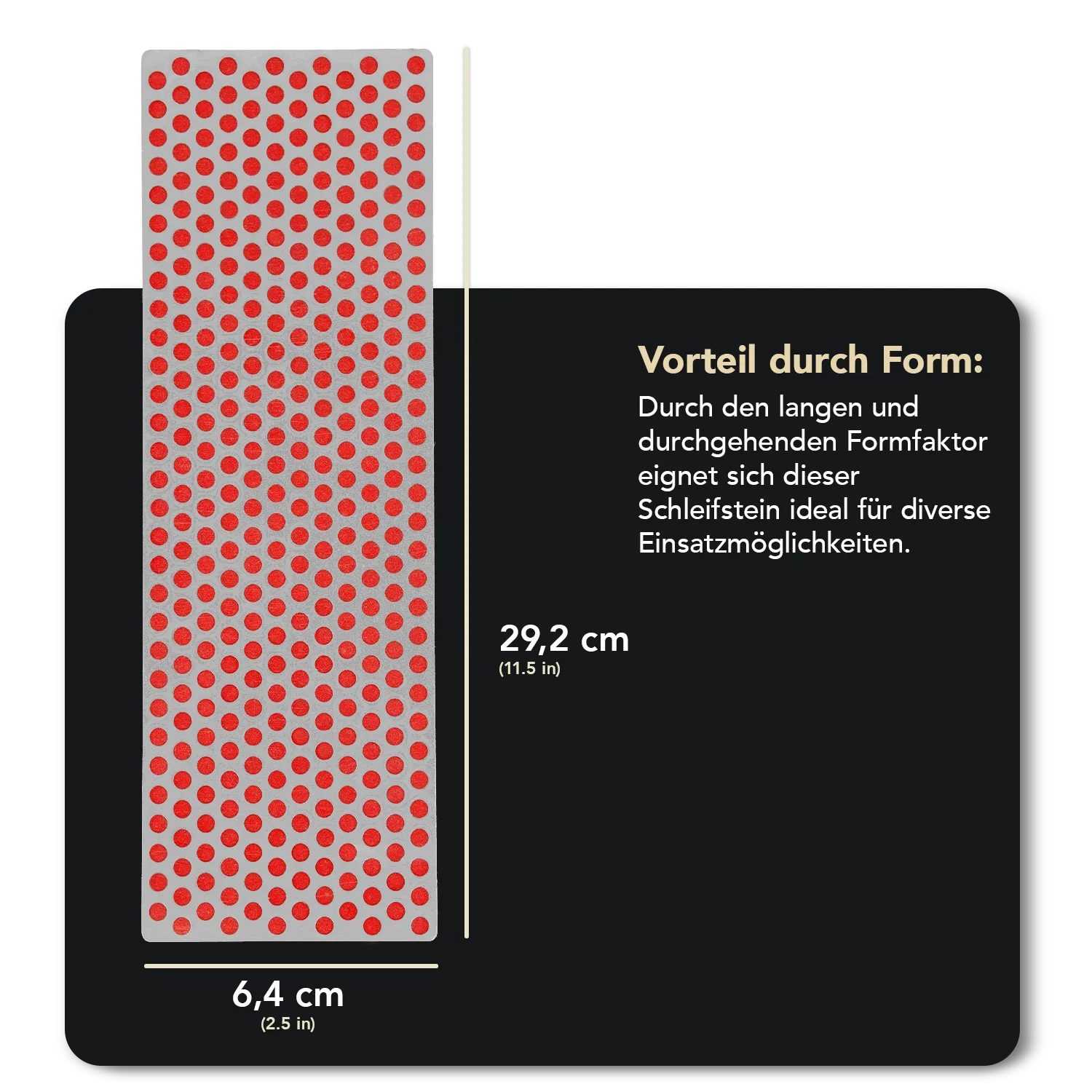 Diamond Whetstone™ Diamant Schleifstein in Holzbox 6" Fein, W6F