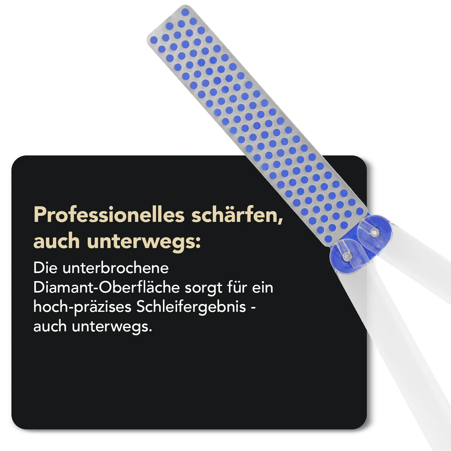 Diafold® Diamant Taschenschleifstein Extragrob / Grob, FWCX